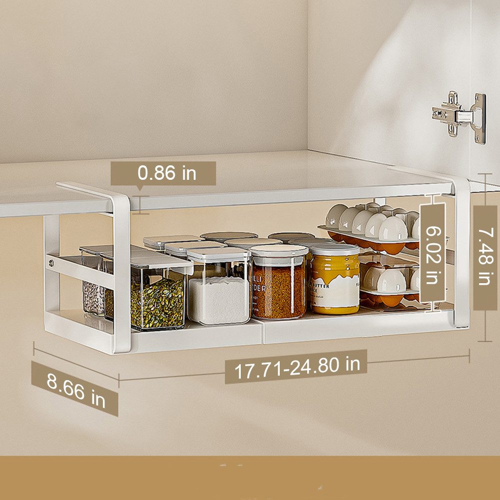 GarveeMore Küchenorganizer-Set Unterregal Aufbewahrungskorb,Hängekorb aus M günstig online kaufen