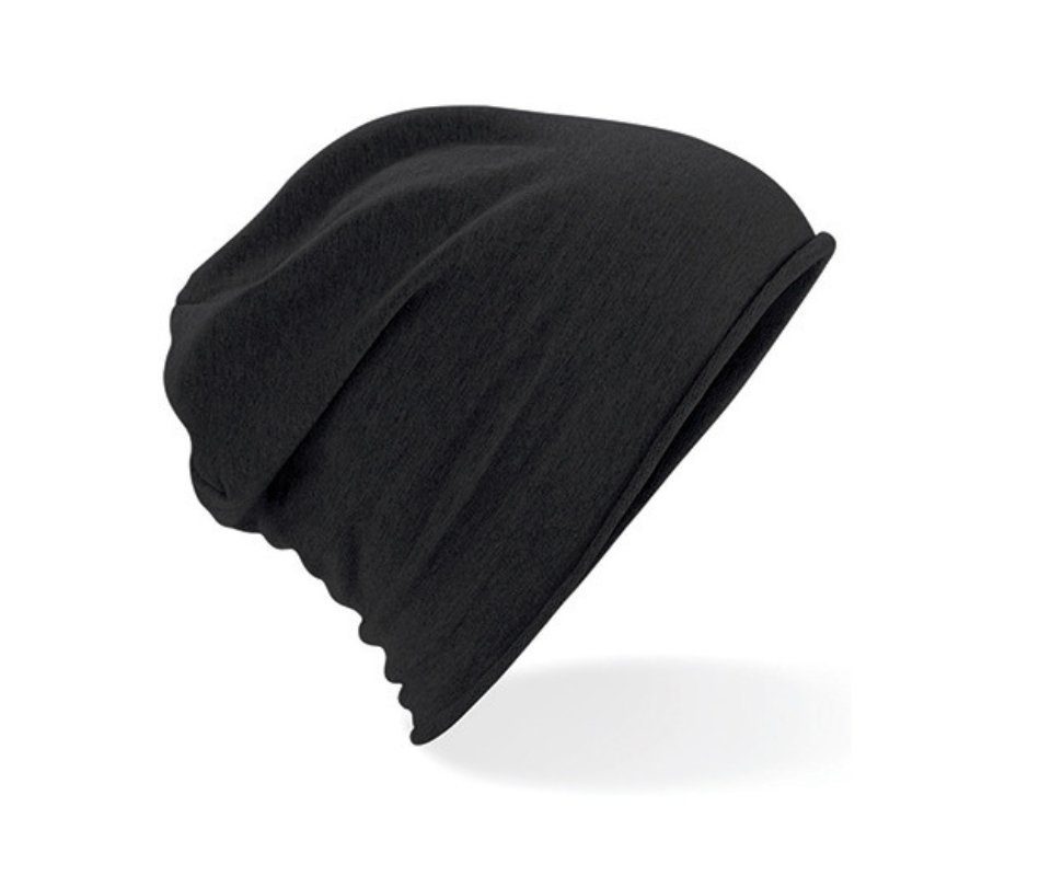 Beechfield® Jerseymütze Leichte Mütze Jersey Slouch Herren Damen Beanie