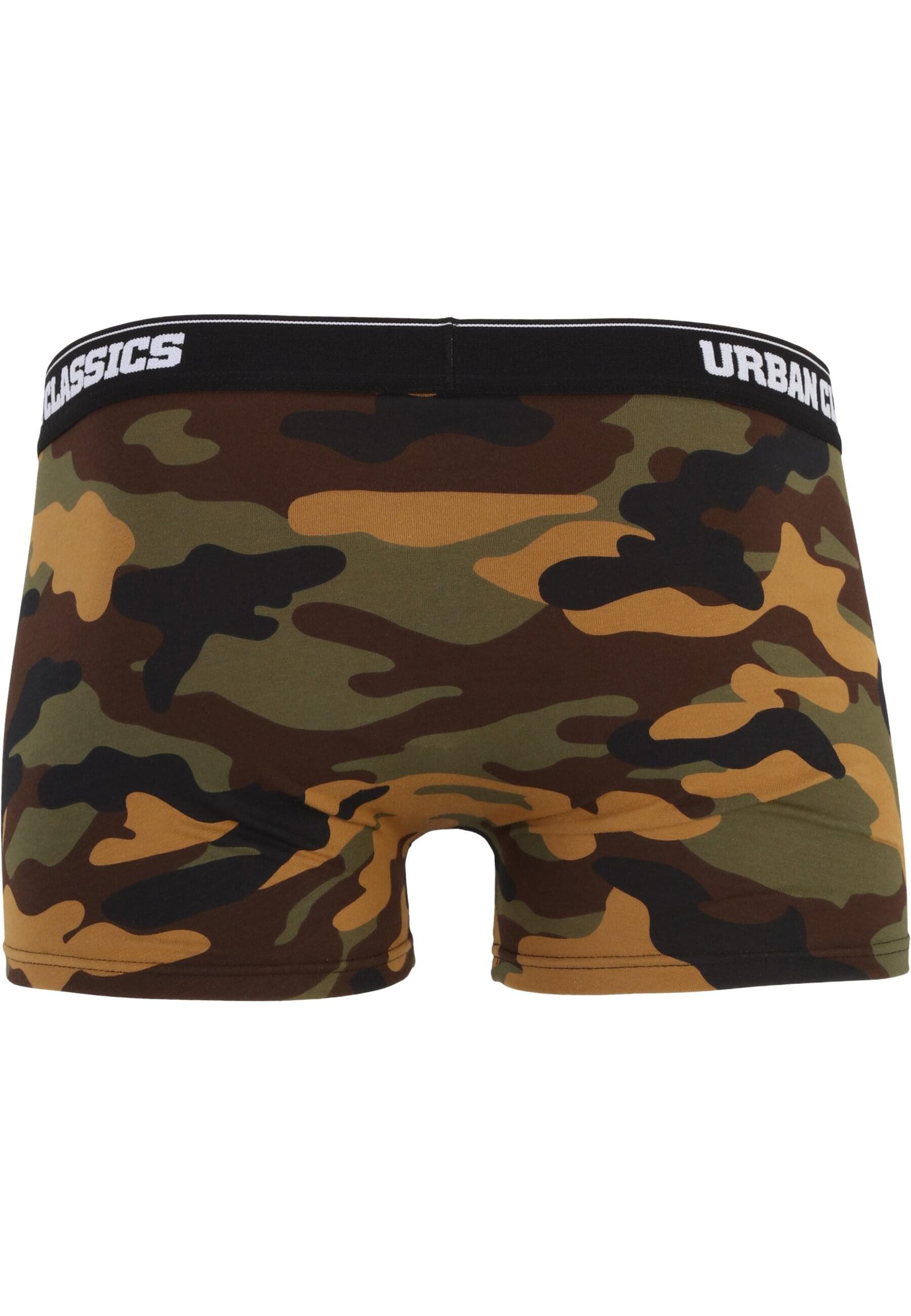 URBAN CLASSICS Boxershorts Urban Classics Herren 2-Pack Camo Boxer Shorts ( günstig online kaufen