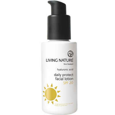 Living Nature Gesichtspflege Daily Protect Lotion mit SPF, 60 ml