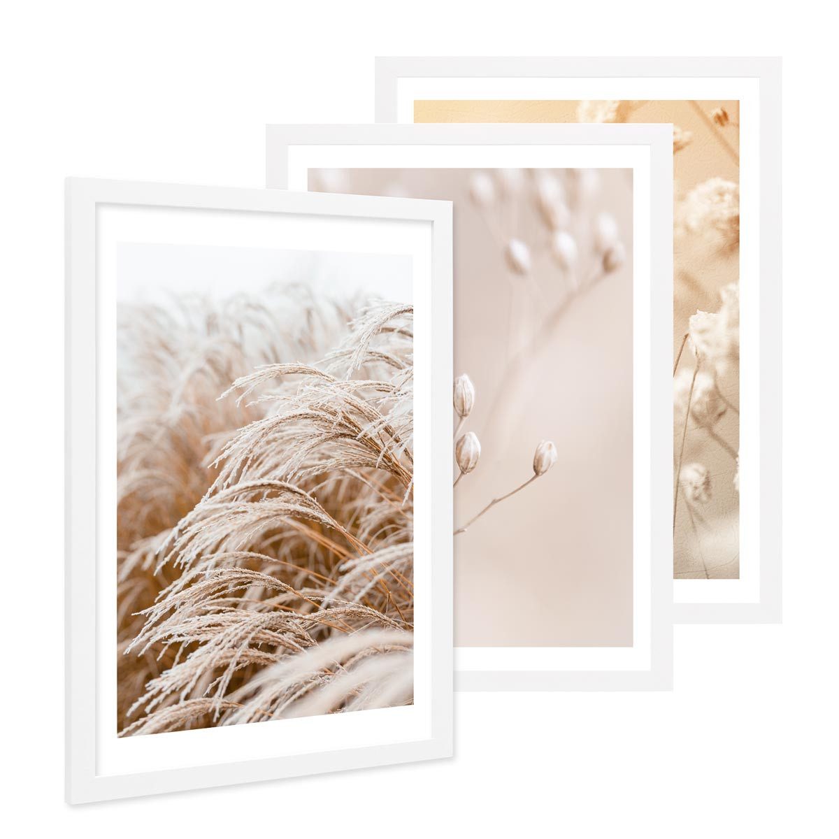 PHOTOLINI Bilderrahmen 3er Set breite Rahmen, günstig online kaufen