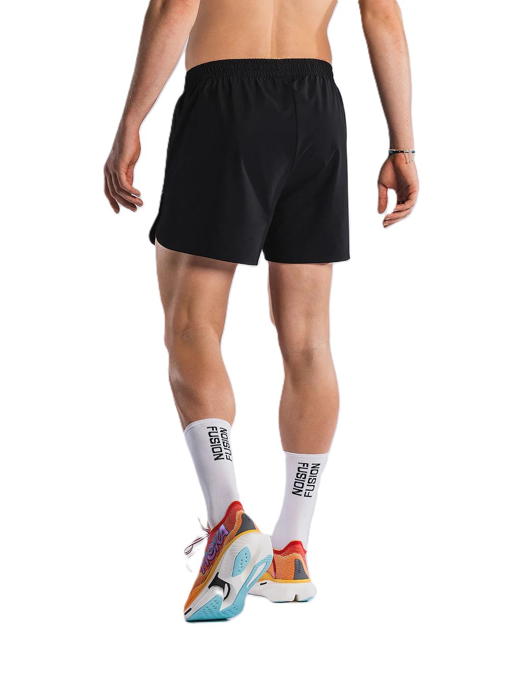 Fusion Laufshorts FUSION Run Shorts Herren (Black)