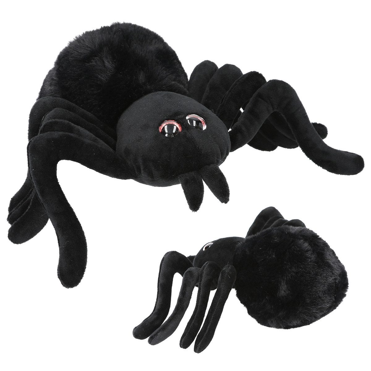Depesche Freizeittasche DEPESCHE Plüsch Spinne Adventure World schwarz 20cm