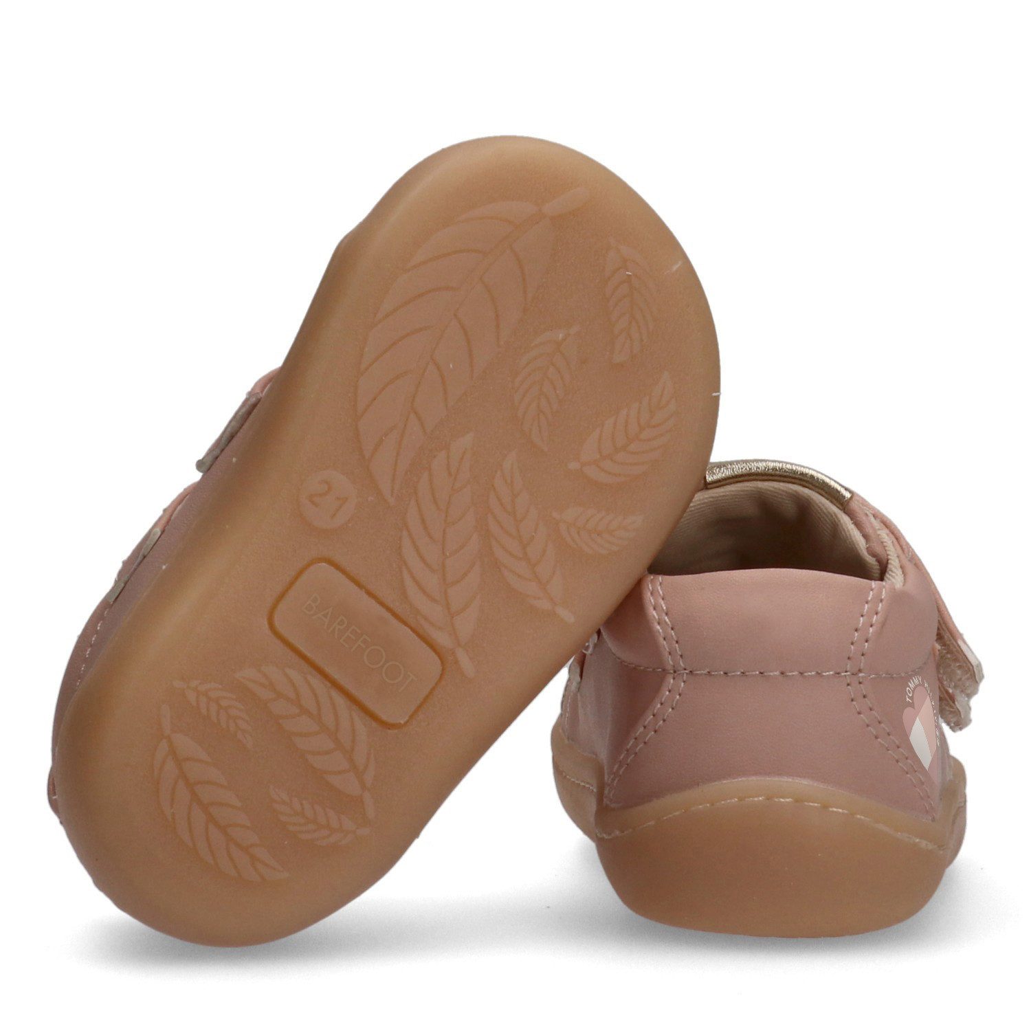 Tommy Hilfiger Lauflernschuh Barfußschuh, Halbschuh, Babyschuh mit regulierbarem Klettverschluss