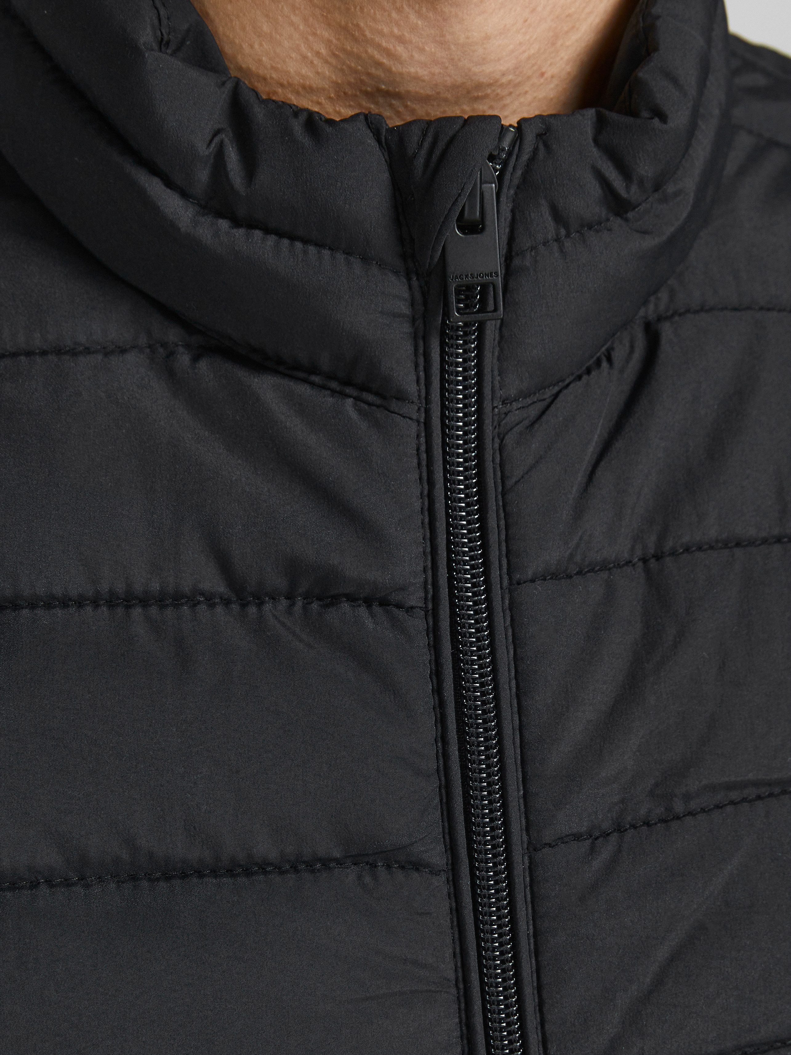 Jack & Jones Steppweste Herren Weste Schwarz JJERECYCLE BODYWARMER