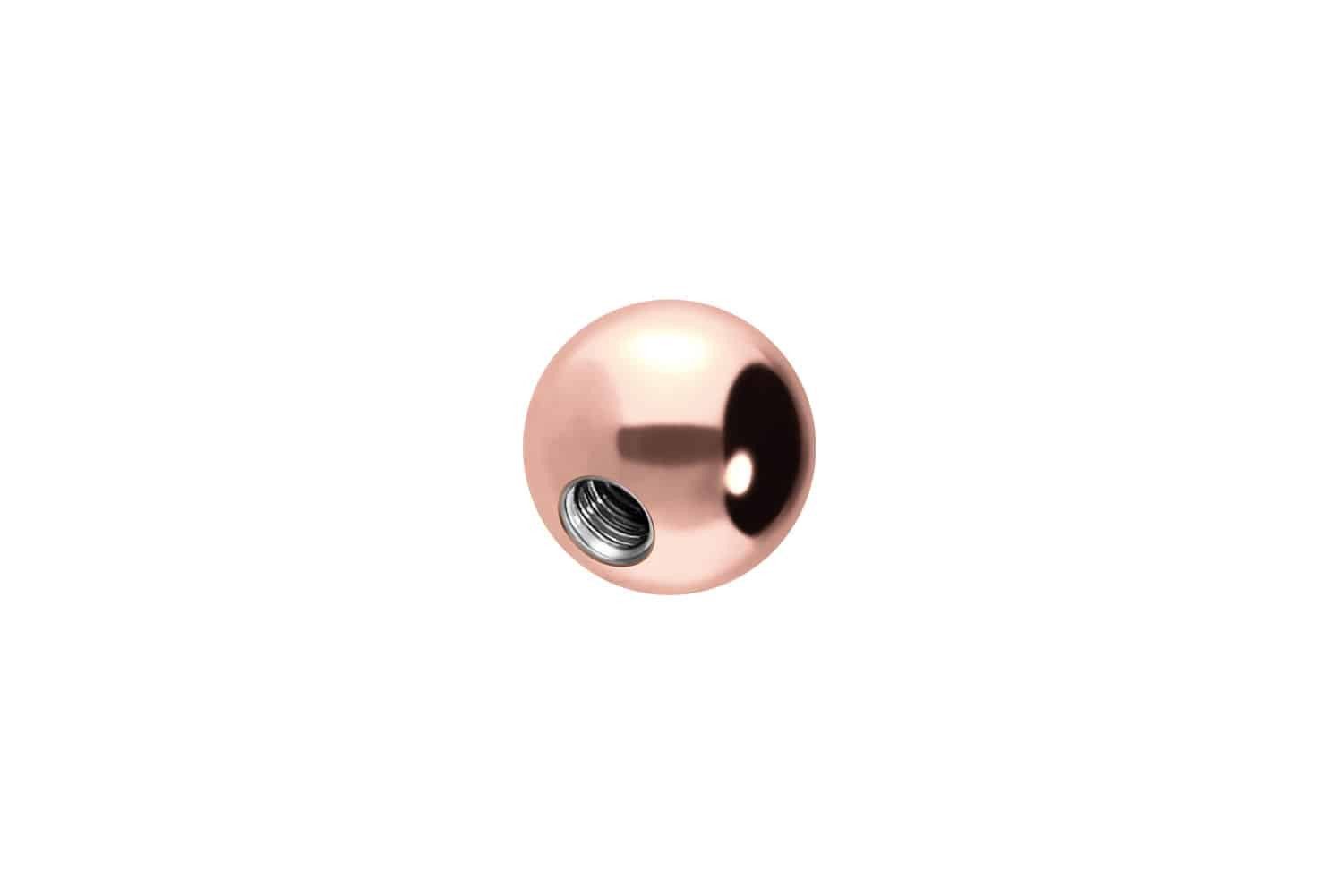 PIERCINGLINE Piercing-Set Titan Schraubkugel (Schraub-Aufsätze / günstig online kaufen