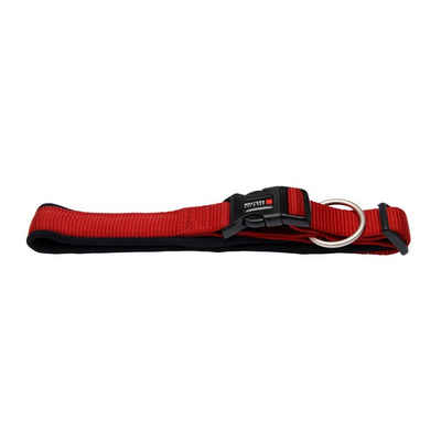 Wolters Hunde-Halsband Professional Comfort, 25-30cm x 25mm - rot/schwarz