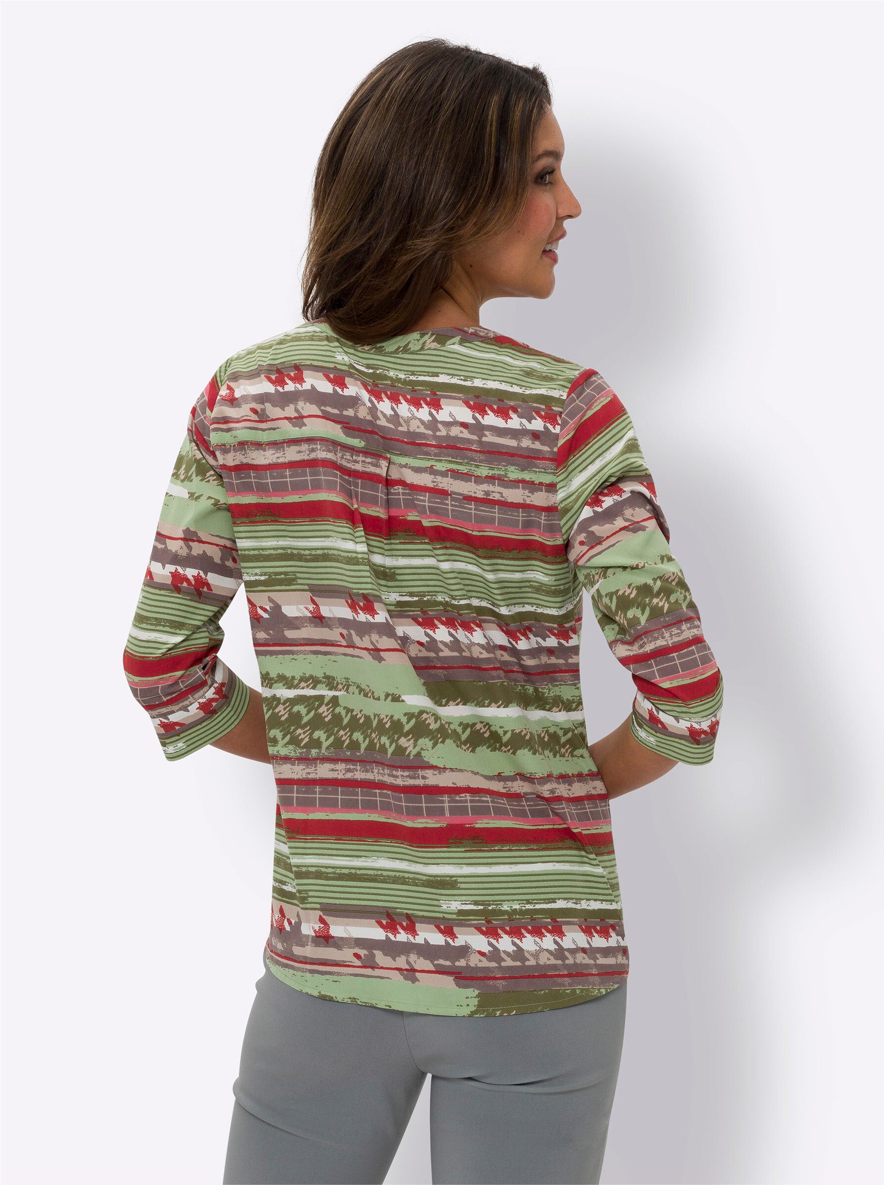 Sieh an! Klassische Bluse Schlupfbluse günstig online kaufen