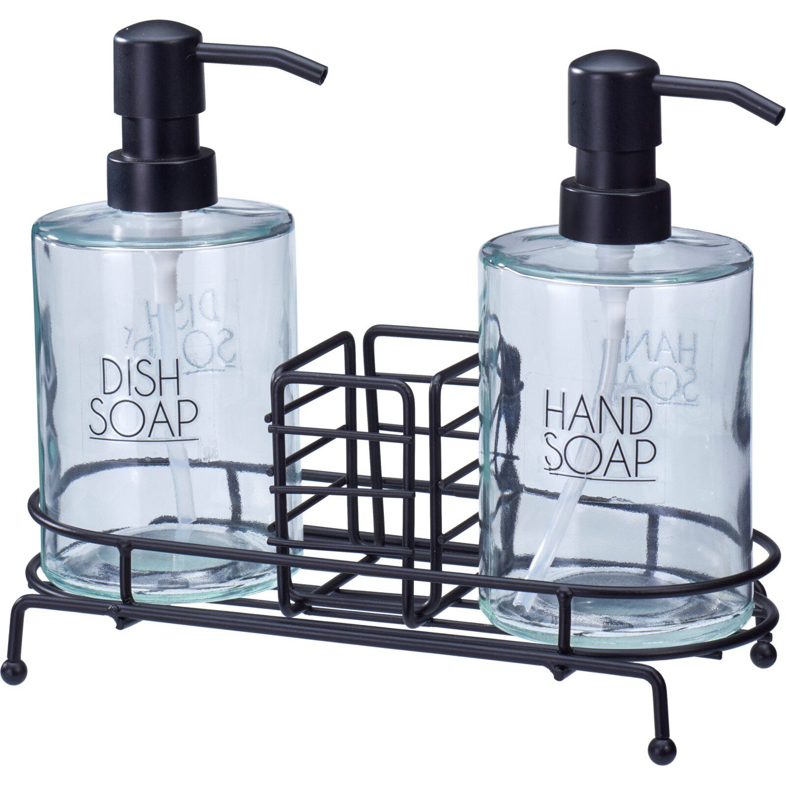 Excellent Houseware Geschirrständer 2 Glasspender ZOVO