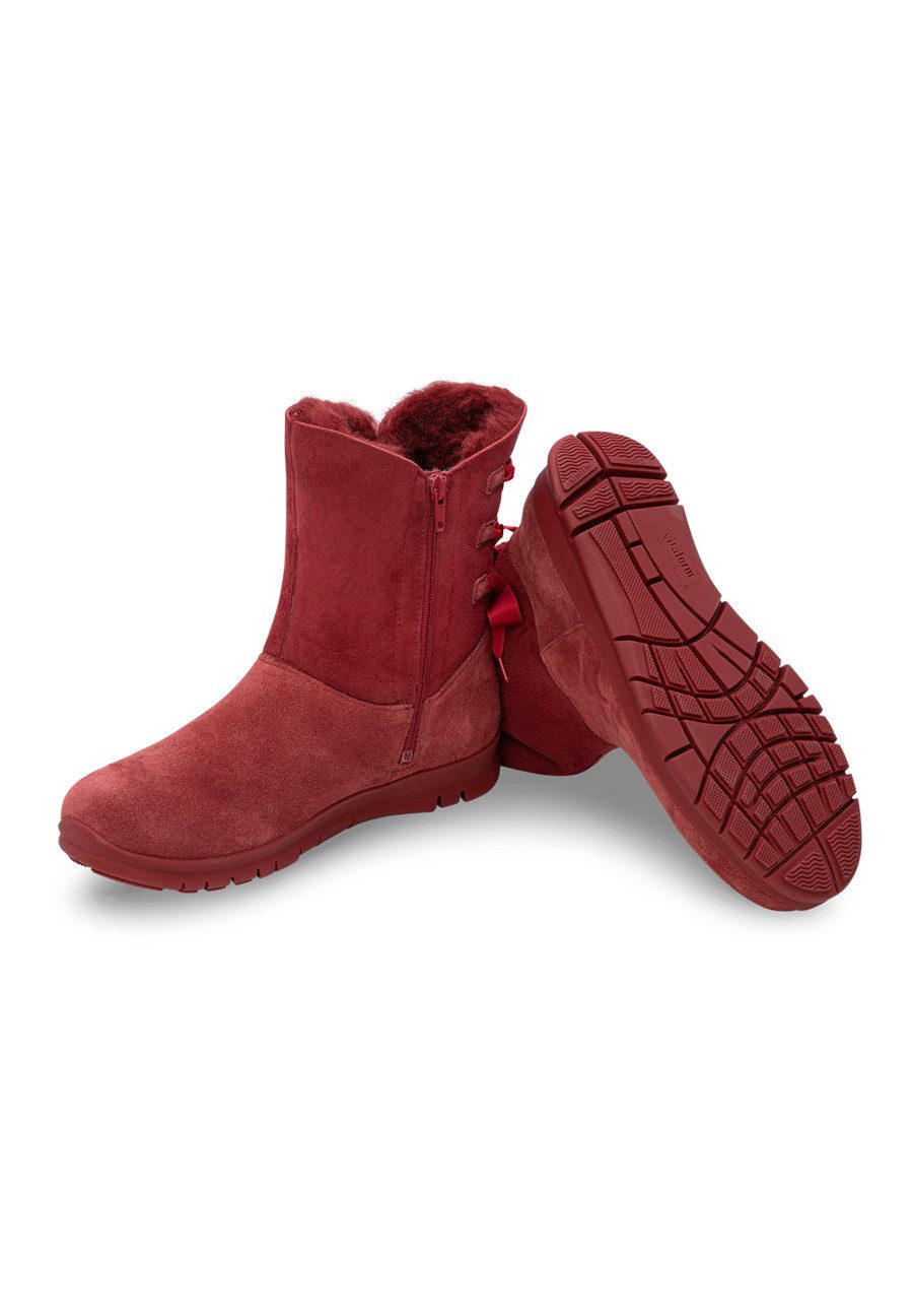 vitaform Damenschuhe Stiefelette Veloursleder Stiefelette