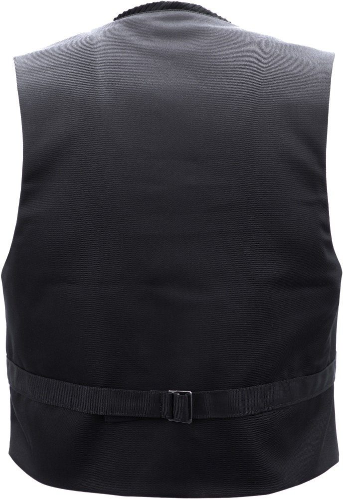 JOB Arbeitsweste Zunftweste Trenkercord schwarz