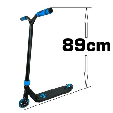 Striker Stuntscooter Striker Lux Stunt-Scooter H=89cm 3,1kg Schwarz/Blau