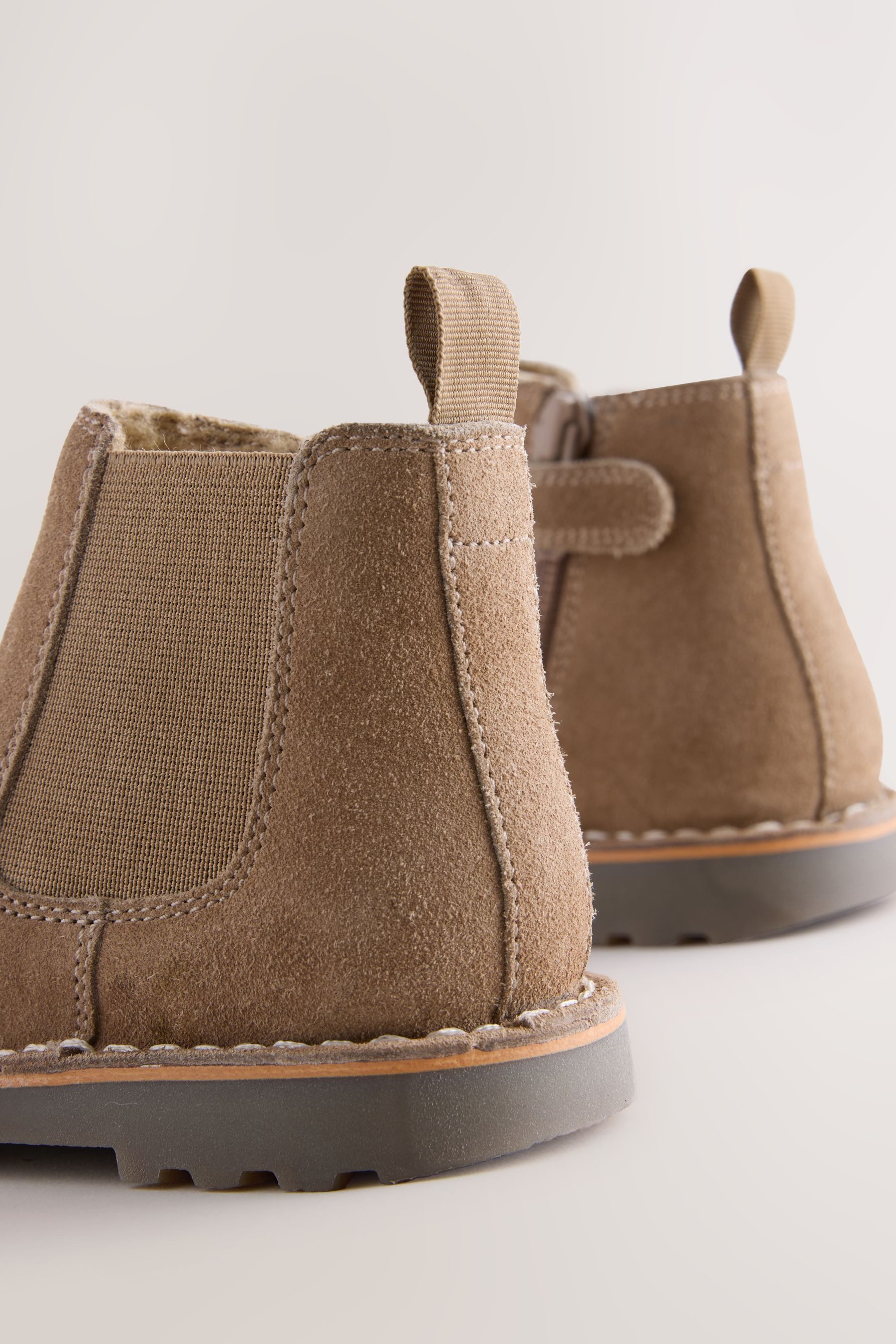 Next Stiefelette aus Veloursleder Babystiefel (1-tlg)