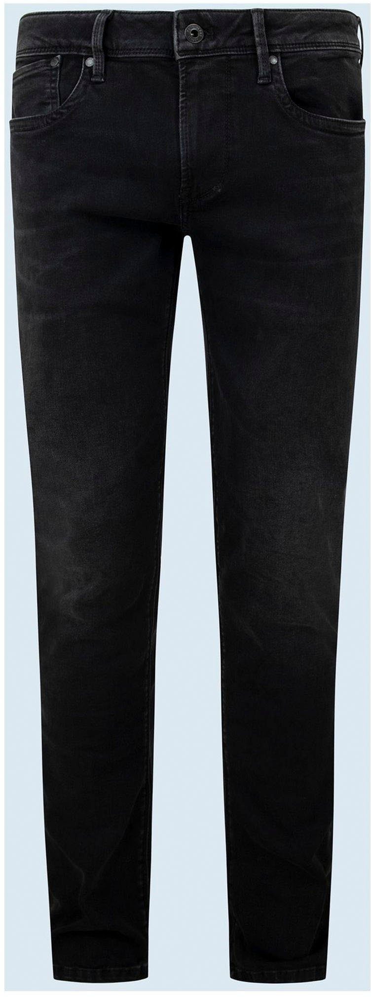 HATCH Slim-fit-Jeans black washed Pepe Jeans