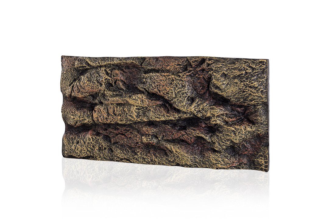 ReptiZoo Terrariendeko Terrarienrückwand in Steinoptik aus Schaum ca. 58x28cm (FB20)