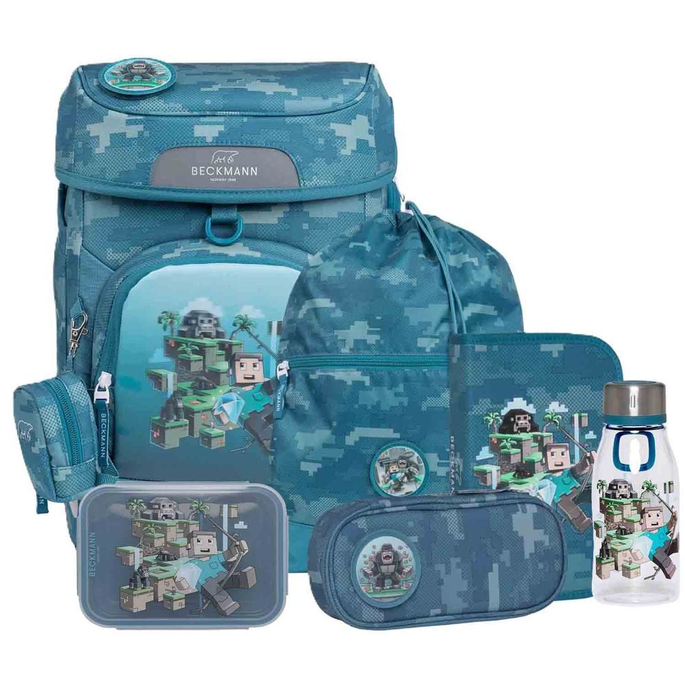 Beckmann Norway Schulranzen Plus Air (8tlg., inkl. Lunchbox und Trinkflasche)