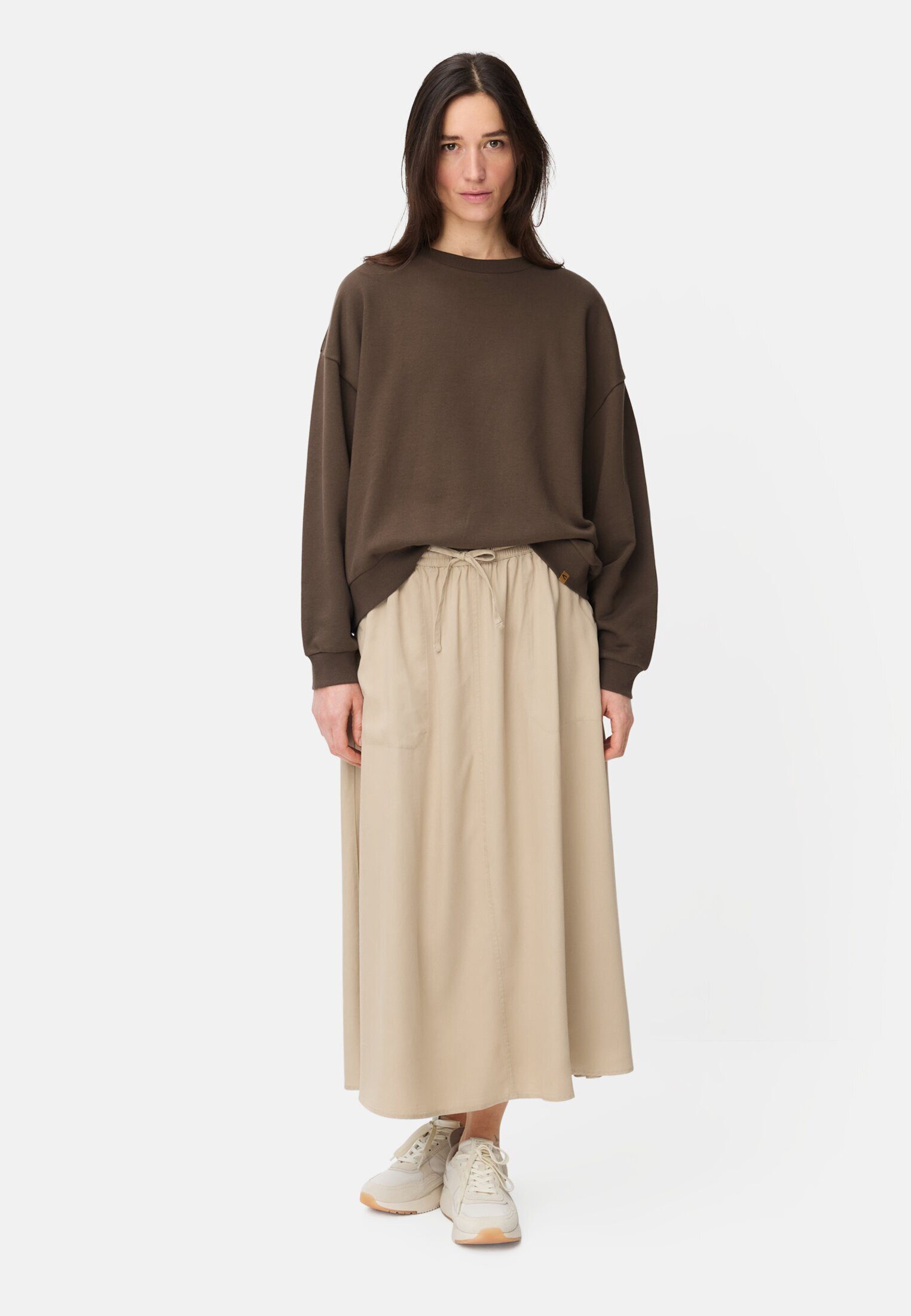 camel active Sweatshirt mit Backprint Langarm