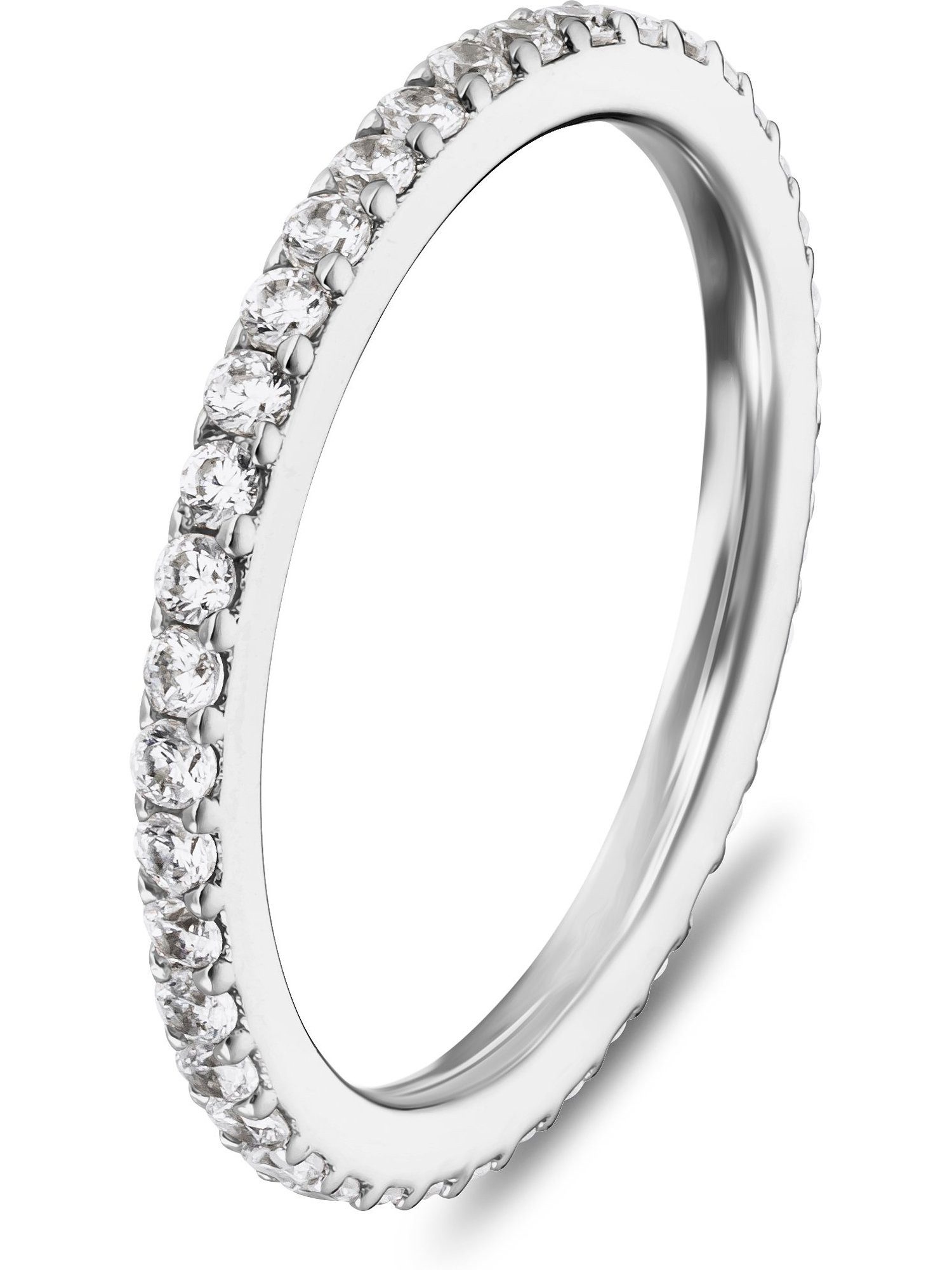 CHRIST Fingerring CHRIST Damen-Damenring 925er Silber Zirkonia, Zirkonia