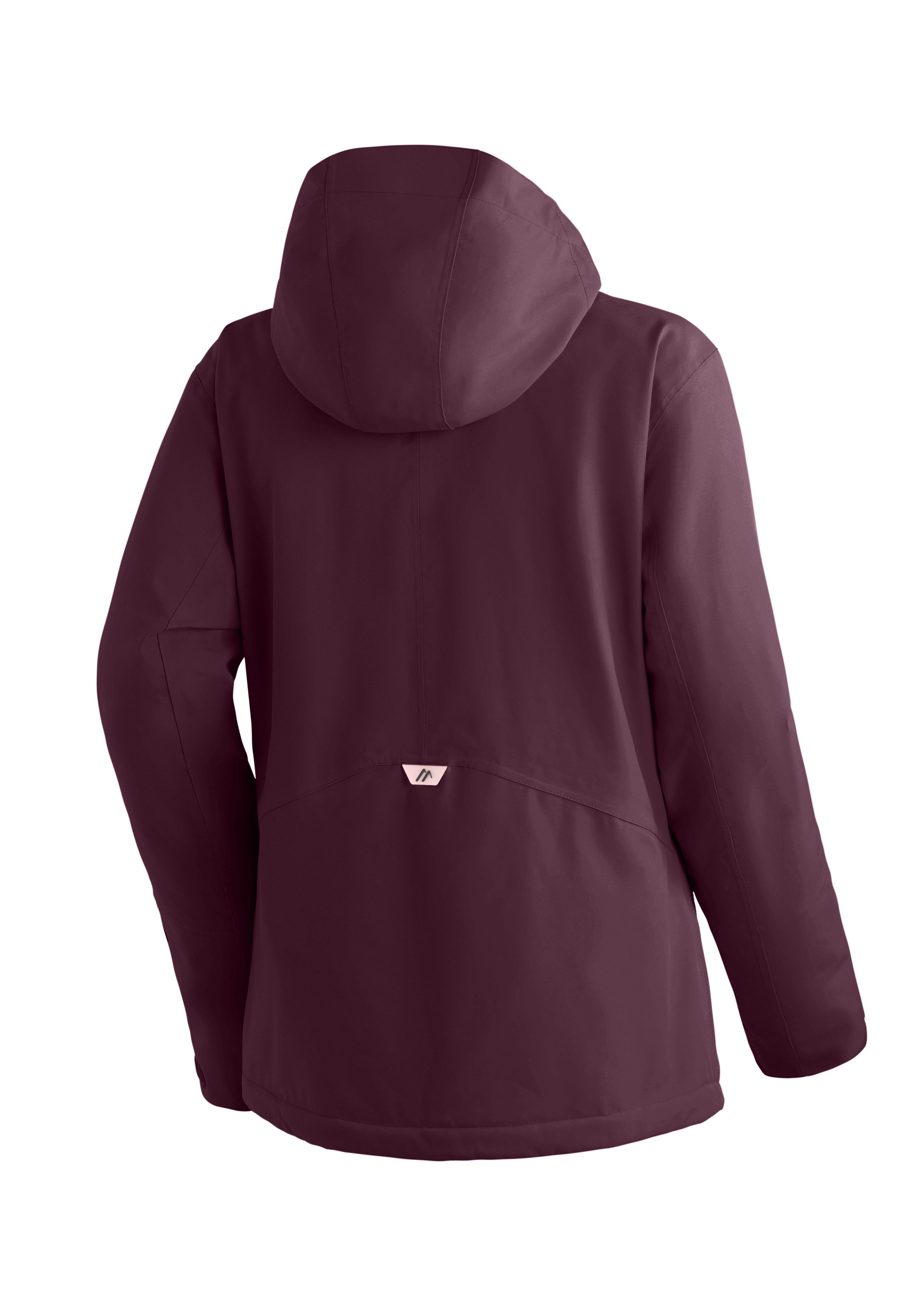 Maier Sports Skijacke Straja Damen Winterjacke, wind/wasserdicht, 3 RV-Taschen und Kapuze