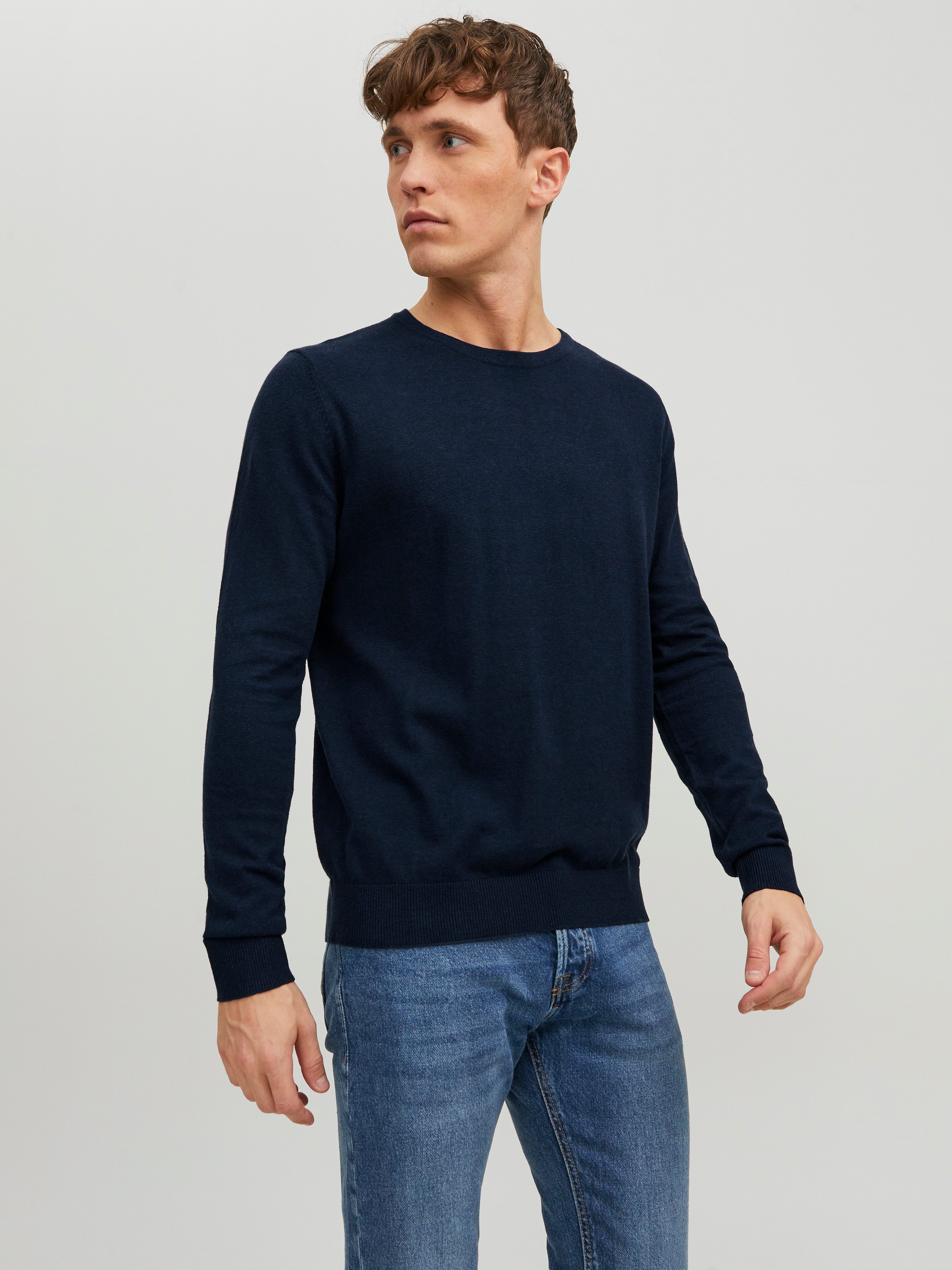 Jack & Jones Rundhalspullover EMIL KNIT günstig online kaufen