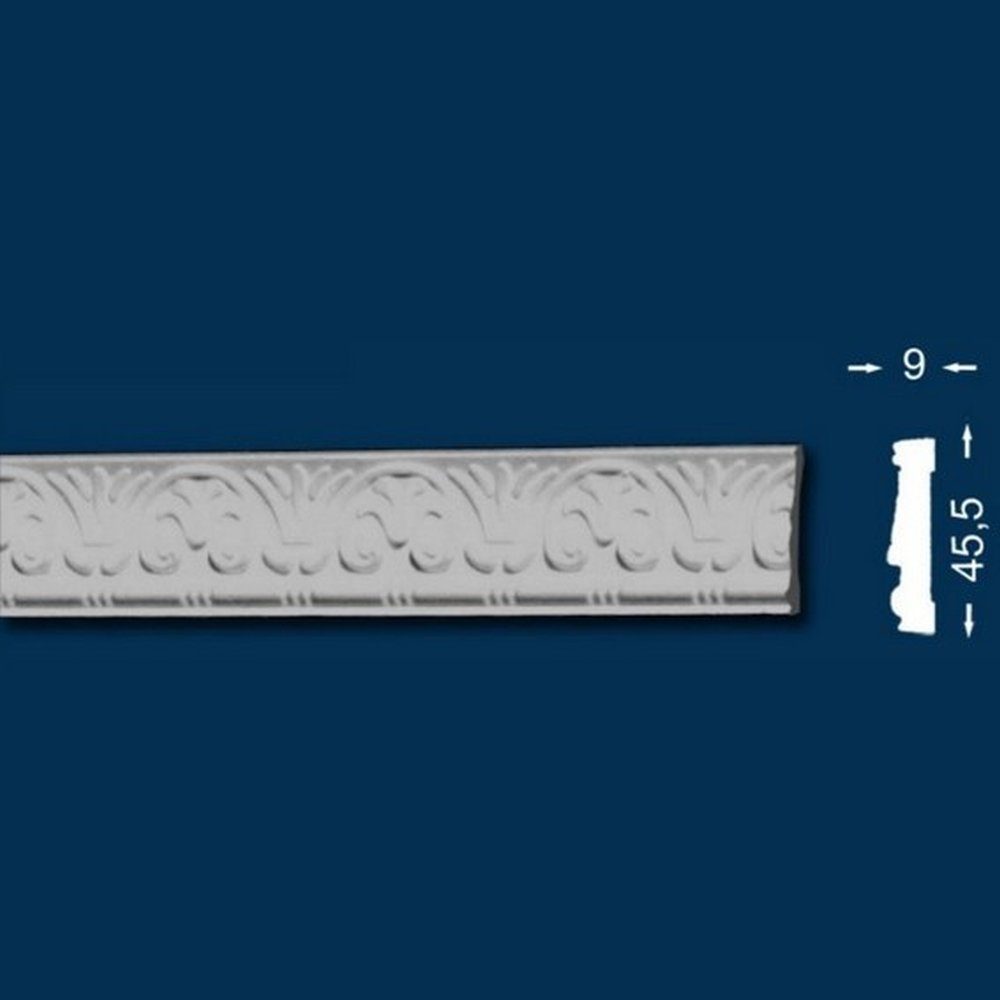 PROVISTON Zierleiste Polystyrol, 9 x 46 günstig online kaufen