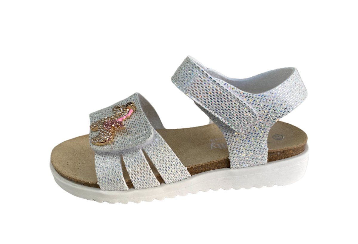 Lelli Kelly Lelli Kelly Kinder Sandalette BLISS LKCV2077 bianco glitter weiss Sneaker