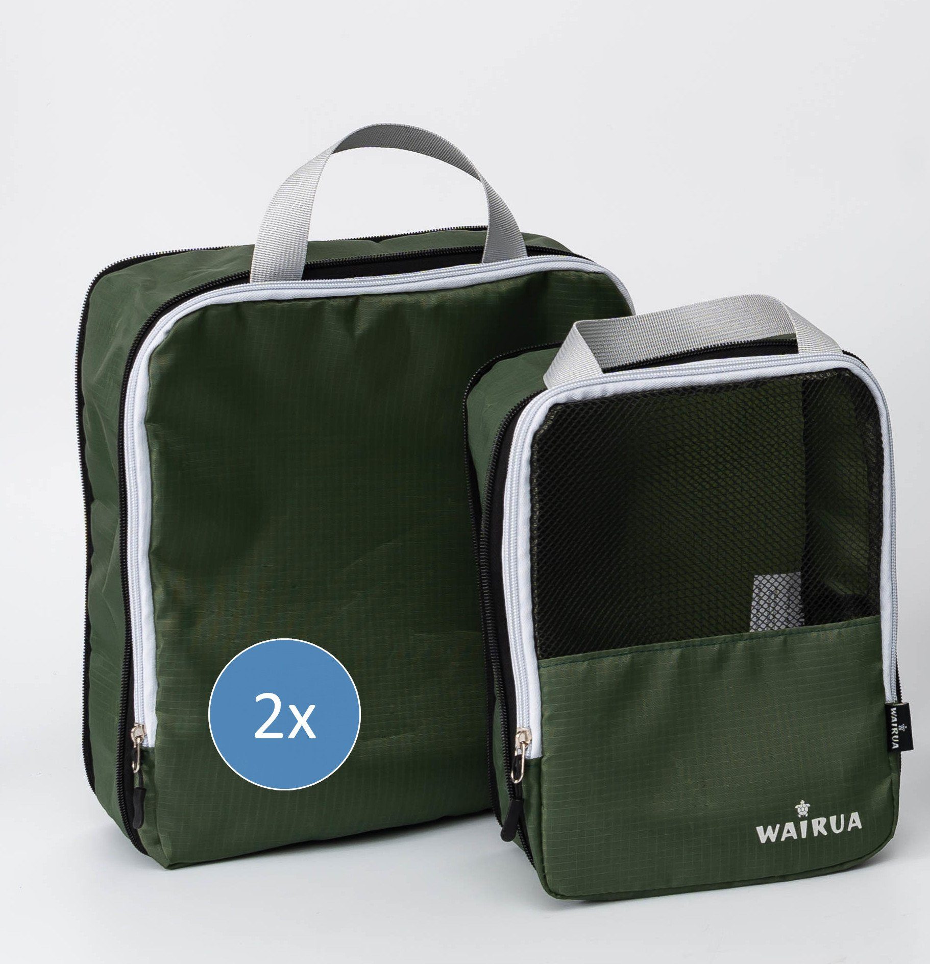 WAIRUA Reisetasche Premium Packbeutel 3- / 6-teiliges Set mit Kompression Packtaschen (3-tlg)