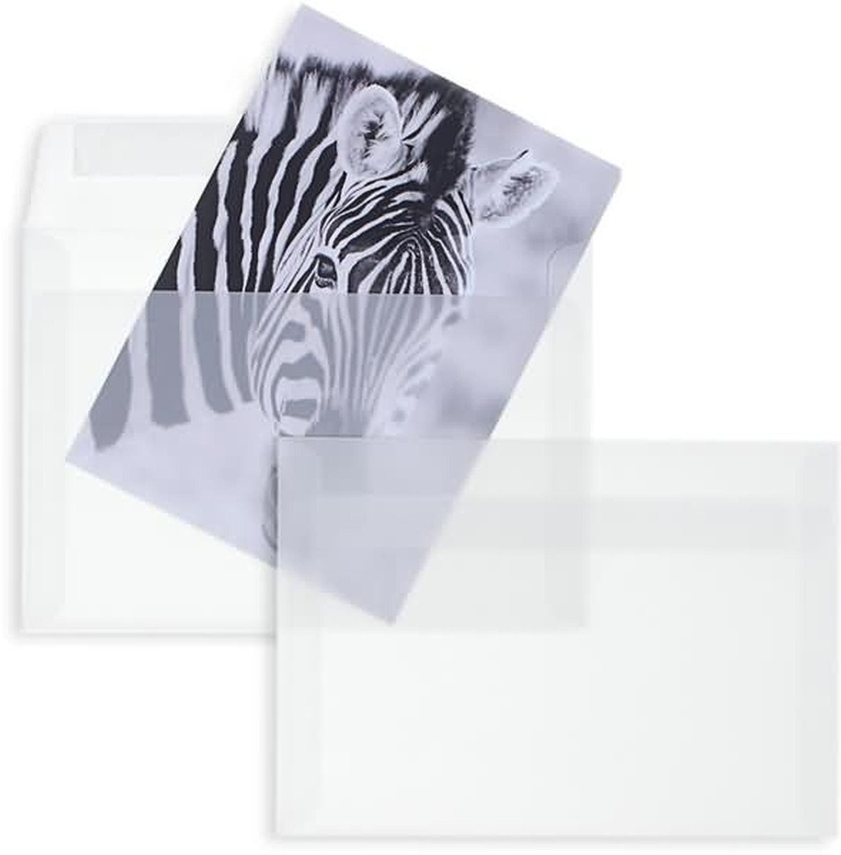 Blanke Briefhüllen Briefumschlag Конверты Offset transparent C6 100g/qm HK VE=100 Stück weiß.