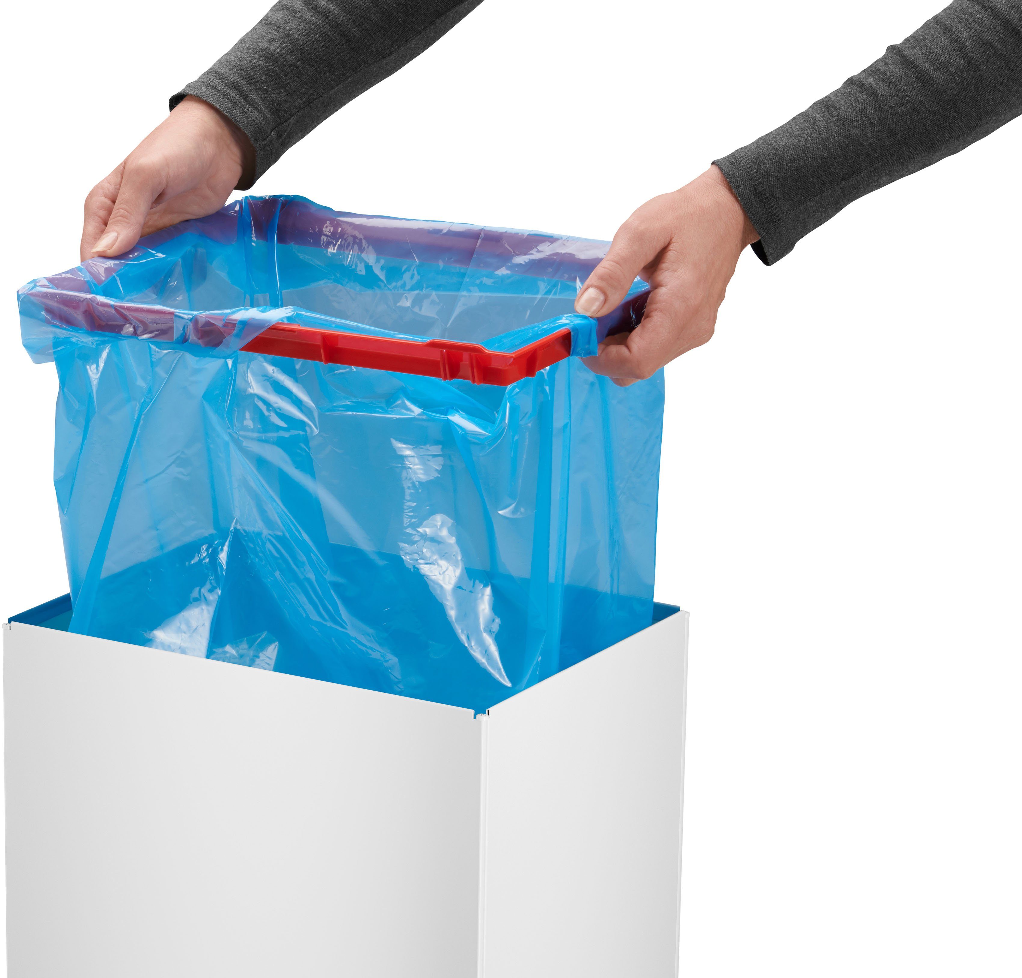 Hailo Abfalleimer "Big-Box Swing XL" 52 l, weiß – Bild 4 von 5