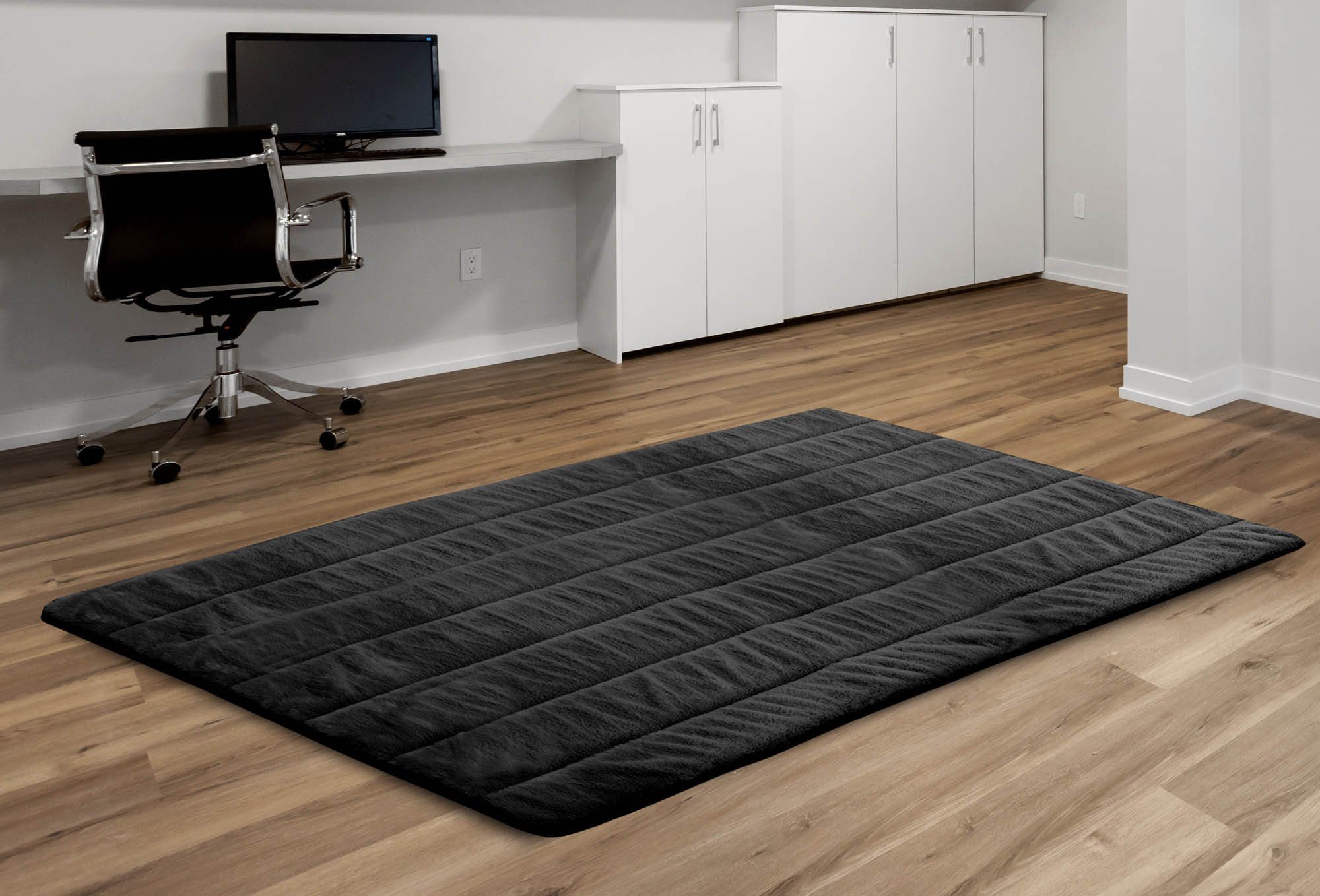KomfortHome Hochflor-Teppich Fellteppich Rabbit, rechteckig, Höhe: 18 mm,  Kunstfel, Kaninchenfell-Haptik, ein echter Kuschelteppich