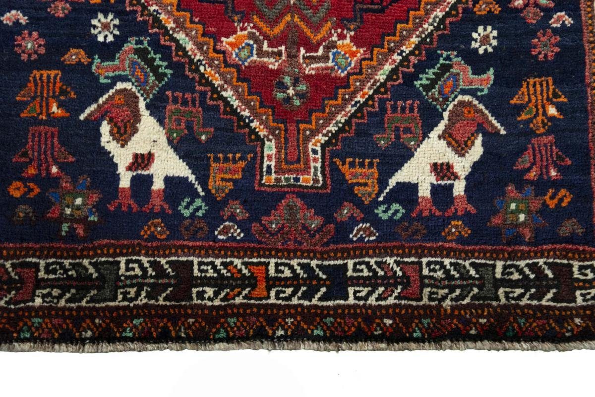 Orientteppich Shiraz 108x168 Handgeknüpfter mm Perserteppich, Höhe: Orientteppich Nain rechteckig, Trading, / 10