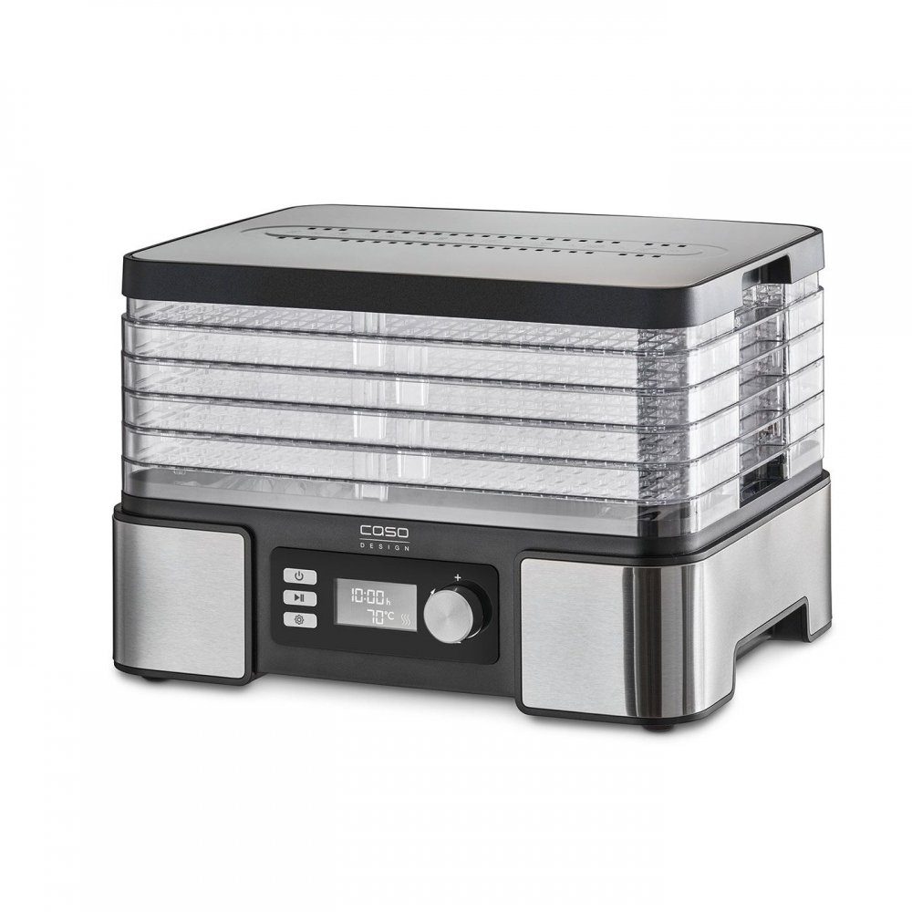 Caso Dörrautomat DH 450 - Dörrautomat - edelstahl/schwarz 450 W