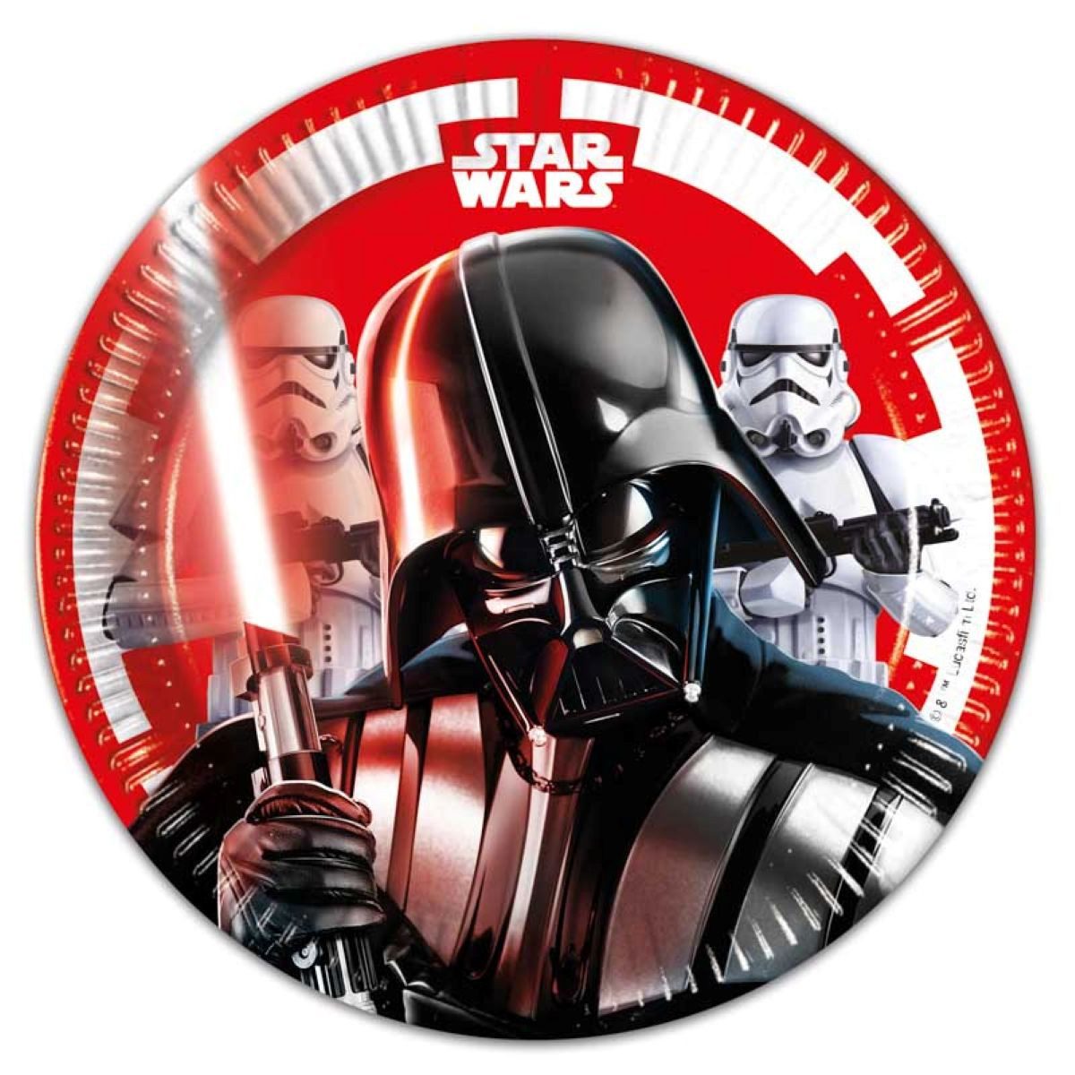 Procos Pappteller Pappteller Star Wars 23cmØ/8 St. FSC