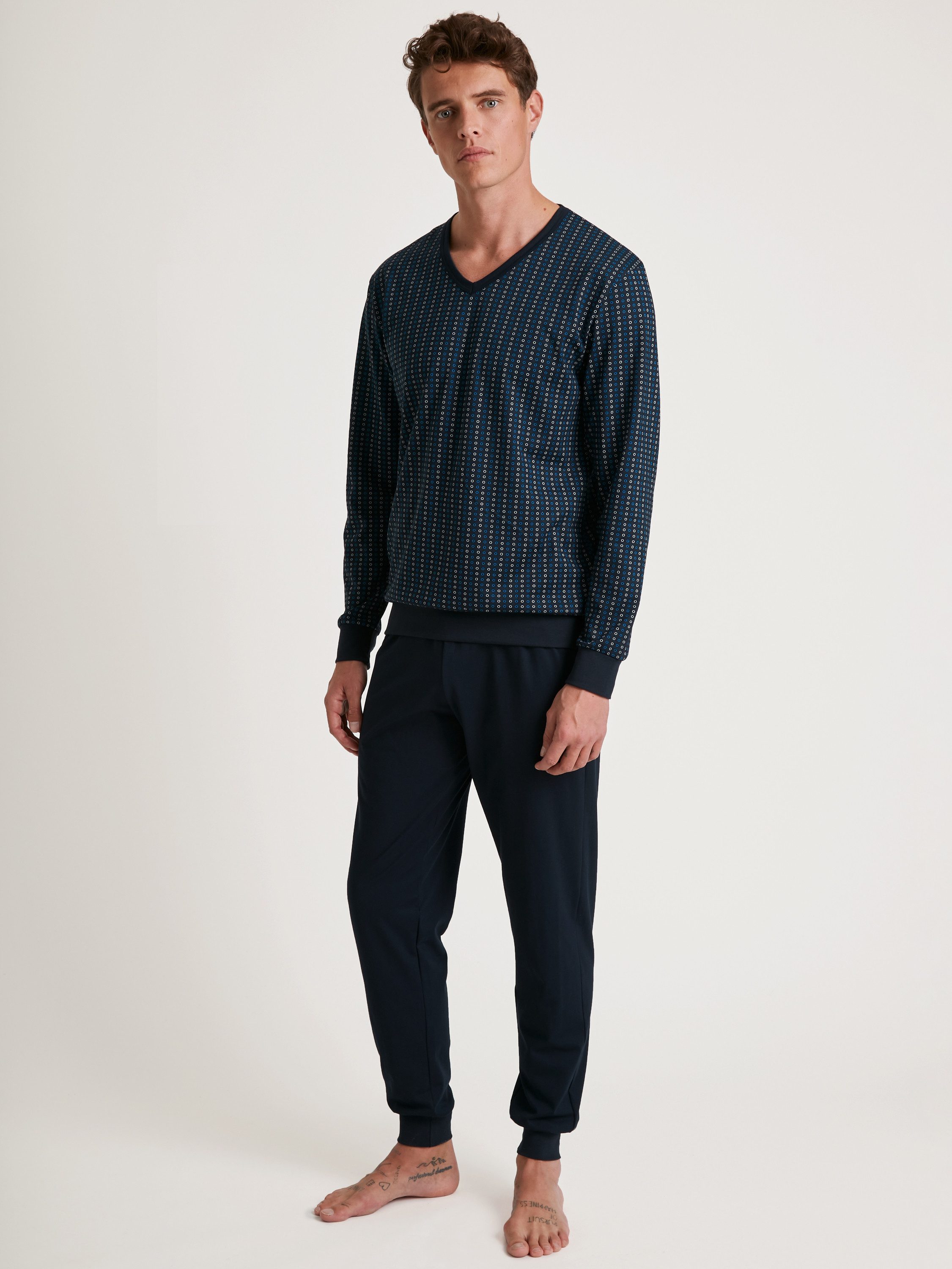 CALIDA Pyjama Cotton Special Herren (2 günstig online kaufen