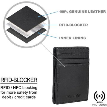 STILORD Geldbörse "Mago" Magic Wallet mit Münzfach