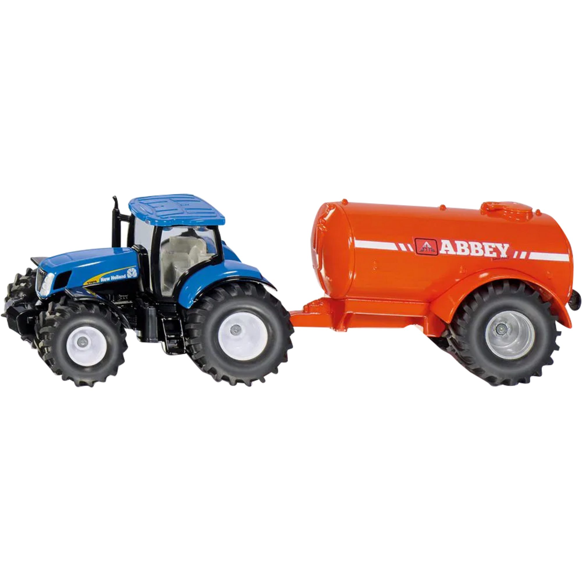 Siku Spielzeug-Baumaschine SIKU FARMER New Holland mit Abbey Güllefass, Modellfahrzeug