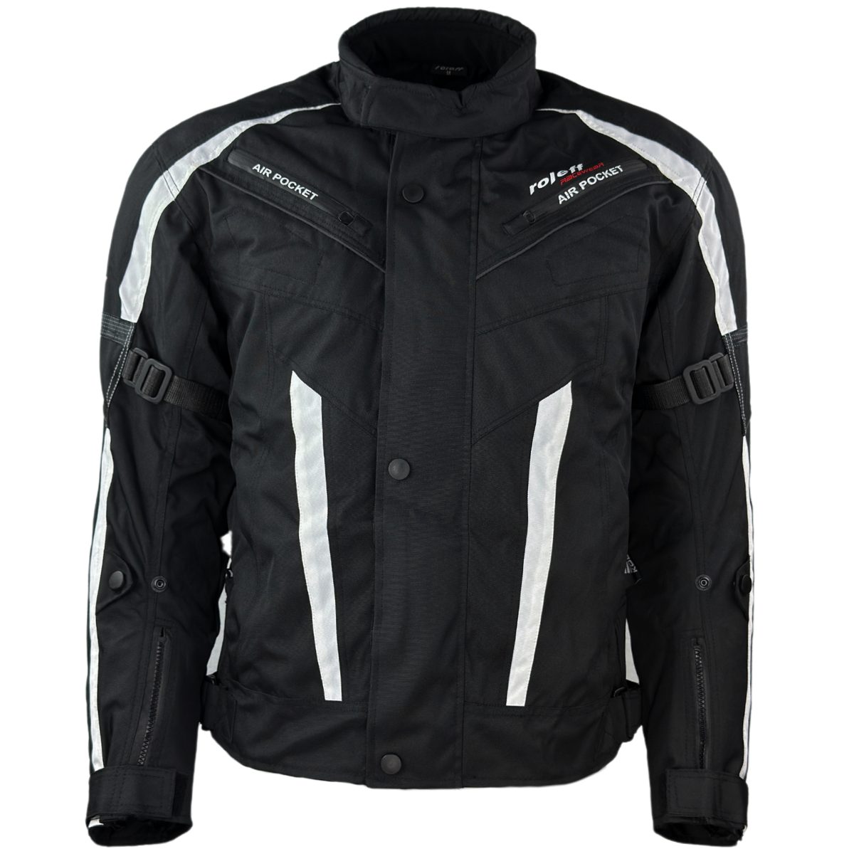 roleff Motorradjacke RO546 - Schwarz-Weiß, wasserdicht, atmungsaktiv & mit günstig online kaufen