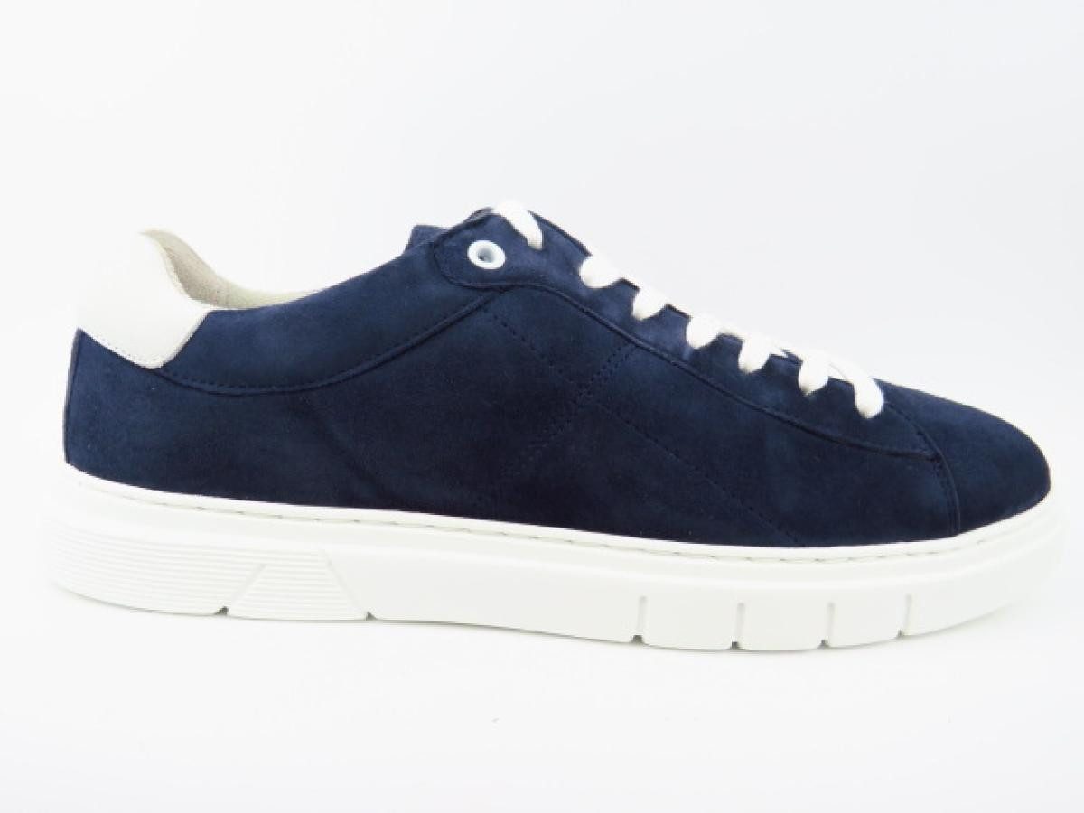Pius Gabor Nubuk denim white Sneaker