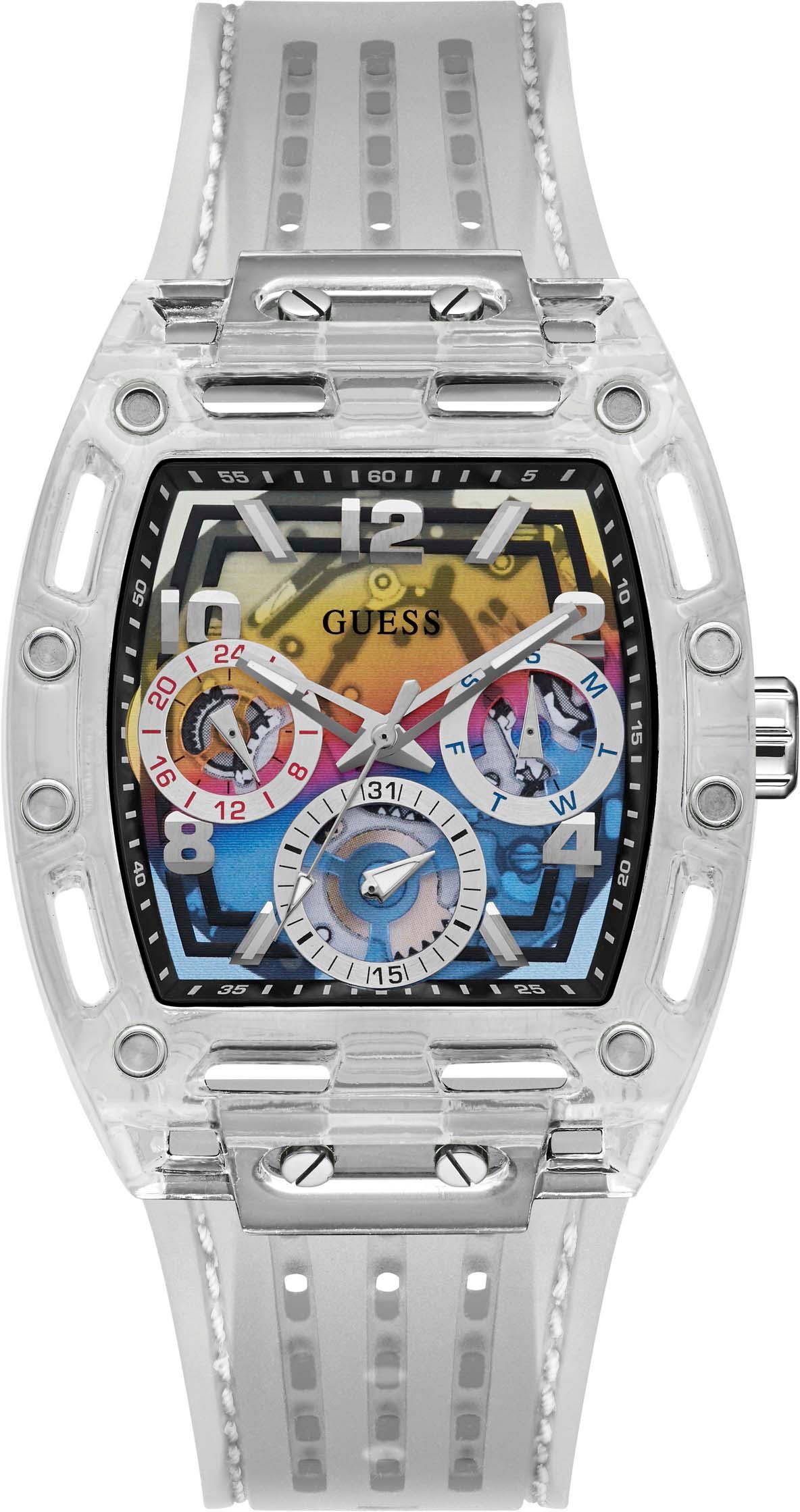 Guess Multifunktionsuhr PHOENIX GW0499G3, Armbanduhr, Quarzuhr, Herrenuhr günstig online kaufen