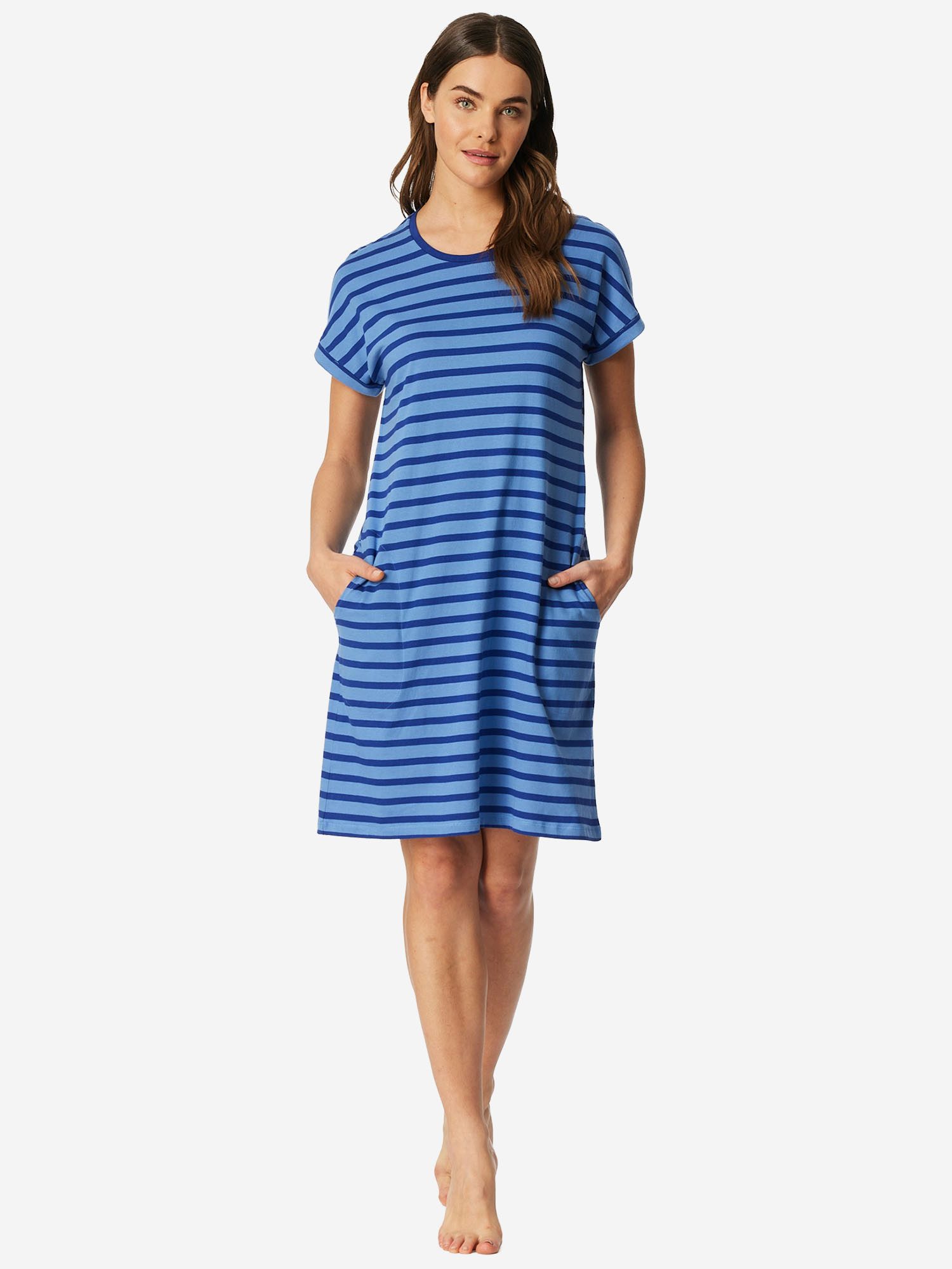 Schiesser Nachthemd Casual Essentials Schlafkleid, Nachtkleid, Schlafhemd günstig online kaufen