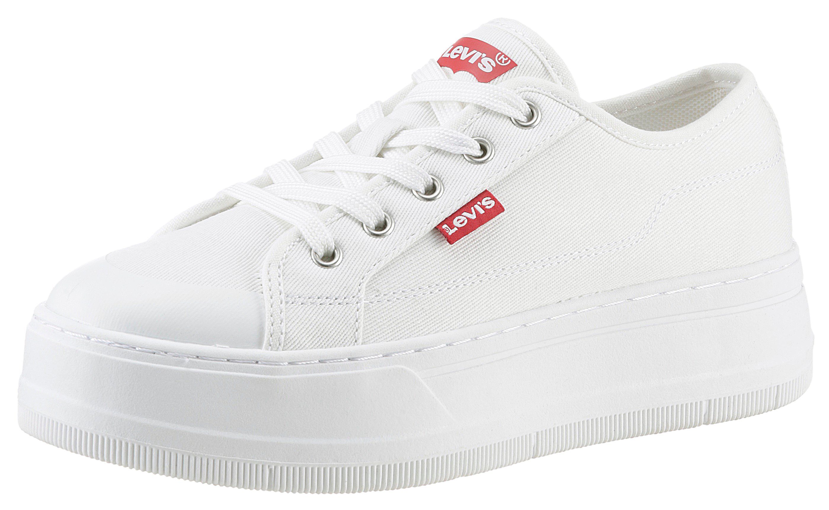 Levi's® Kids MAUI LIGHT Sneaker mit Gummi beschichtete Vorderkappe, Freizeitschuh, Halbschuh, Schnürer