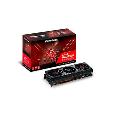 PowerColor Radeon RX 6800 XT Red Dragon 16GB GDDR6 Grafikkarte (16 GB)