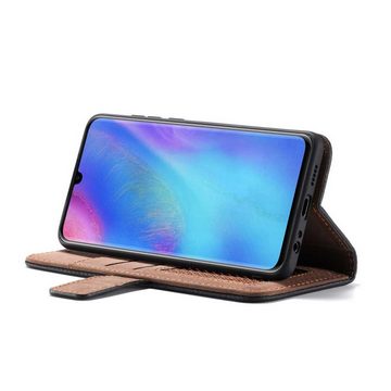 FITSU Handyhülle Hülle für Huawei P30 Handytasche Flipcase 6,1 Zoll, Handytasche für Huawei P30 Hülle, Handy Case mit Geld- und Kartenfach