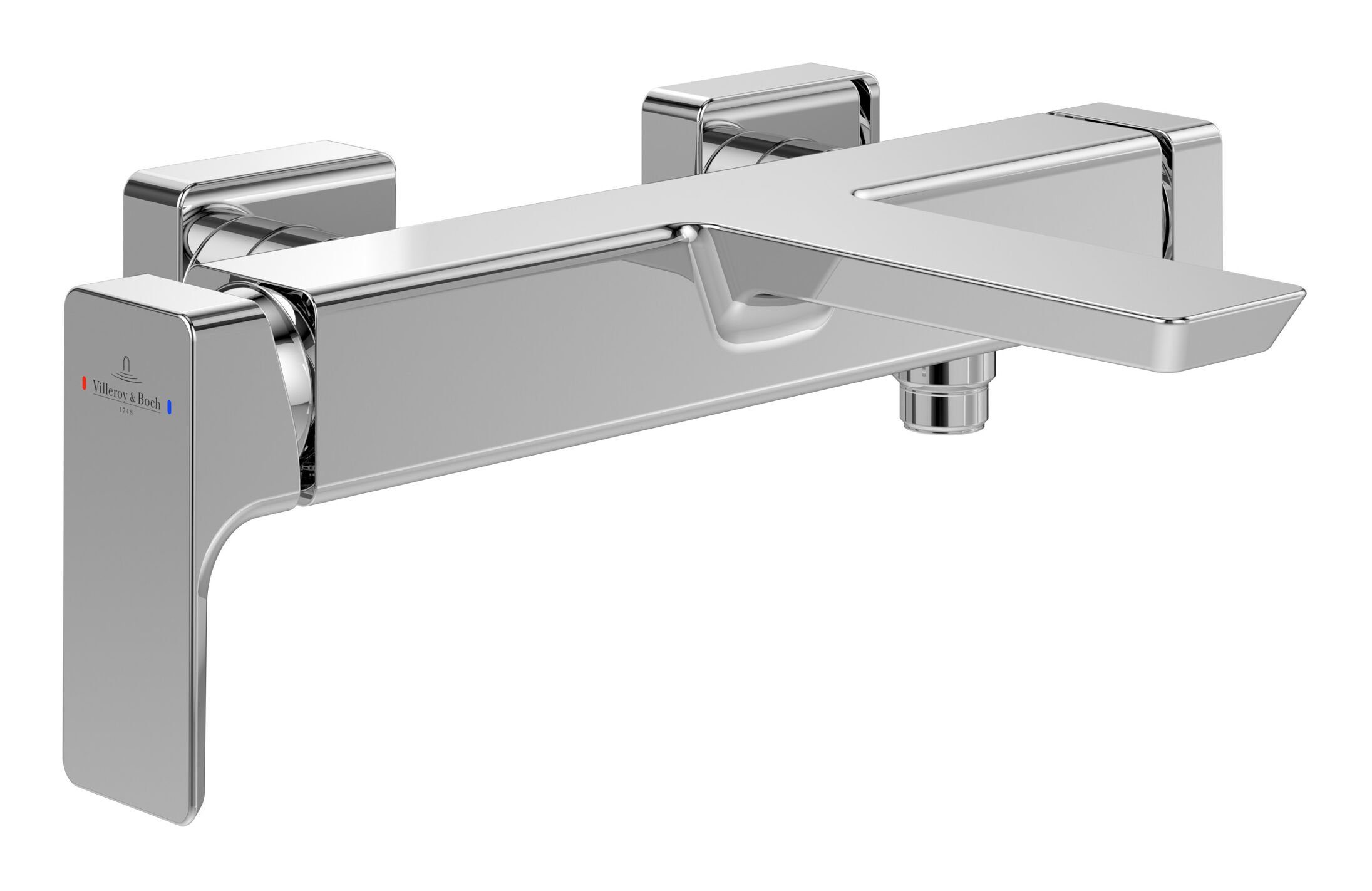 Villeroy & Boch Wannenarmatur Subway 3.0 Badewannenarmatur, mit Umsteller, Wandmontage