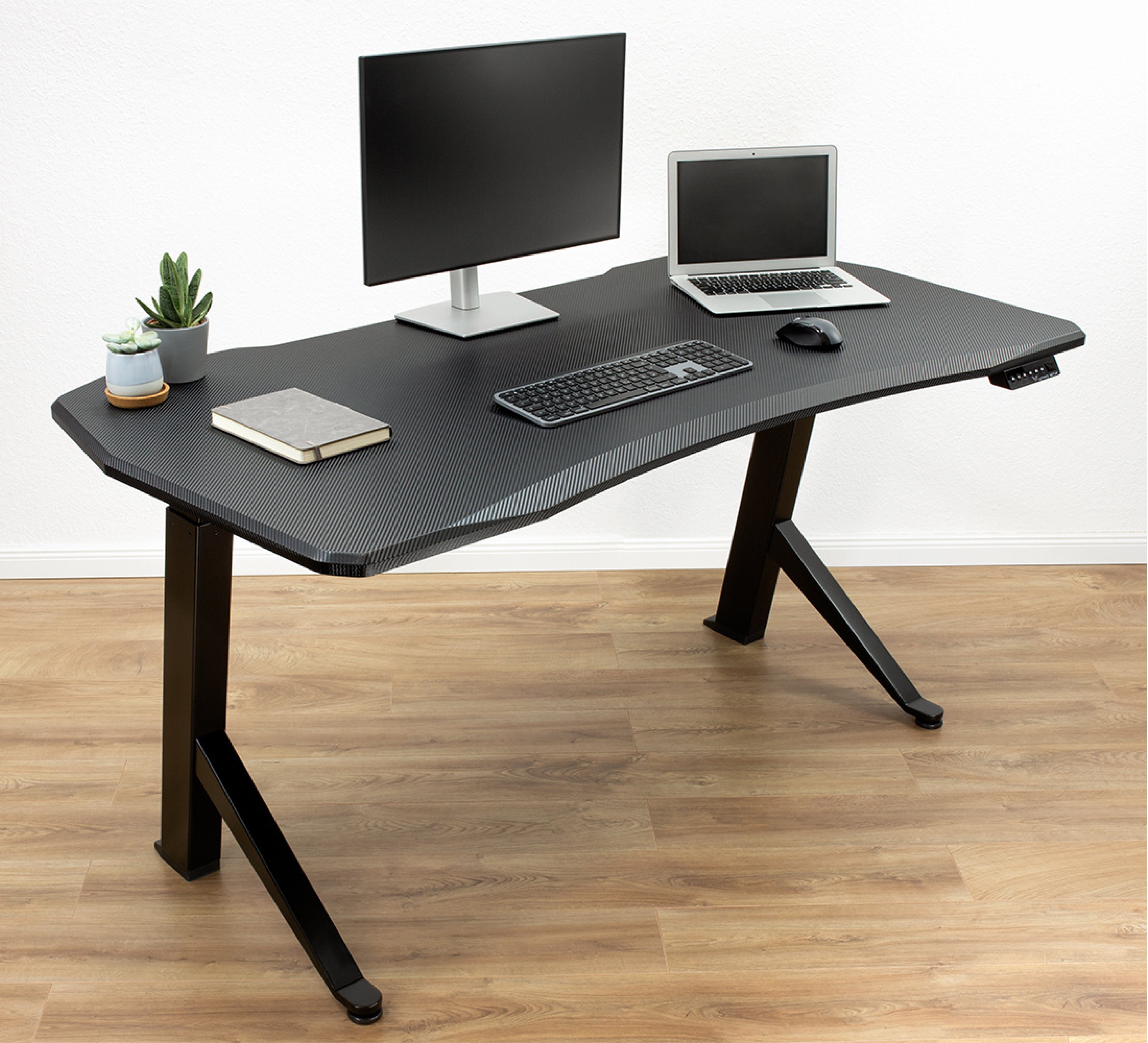 Schreibtischplatte Schreibtischplatte - Schwarz Gaming Ultimate Tischplatte Setup