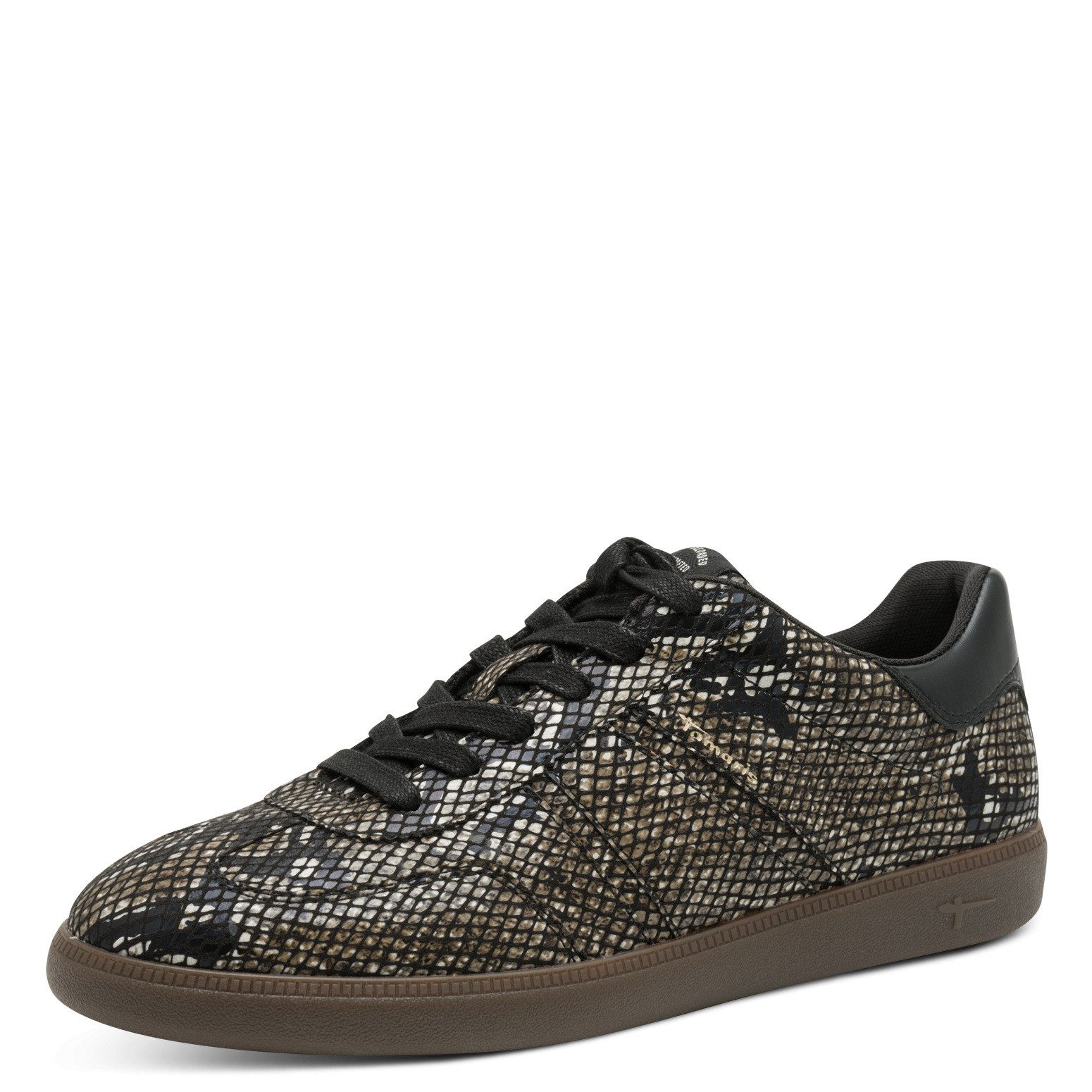 Tamaris Sneaker, Freizeitschuh, Halbschuh, Schnürschuh mit gepolstertem Schaftrand