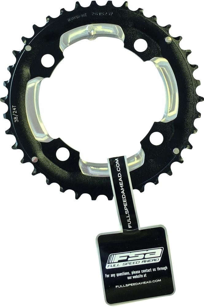 FSA Kettenschaltung FSA Kettenblatt MTB Lochkreis 104mm 38-Zähne M11 WB265B Schwarz
