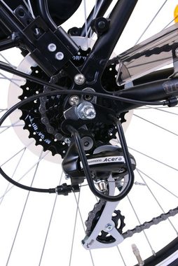 Performance Trekkingrad, 24 Gang Shimano ACERA RDM360 Schaltwerk, Kettenschaltung, für Damen, Kettenschaltung