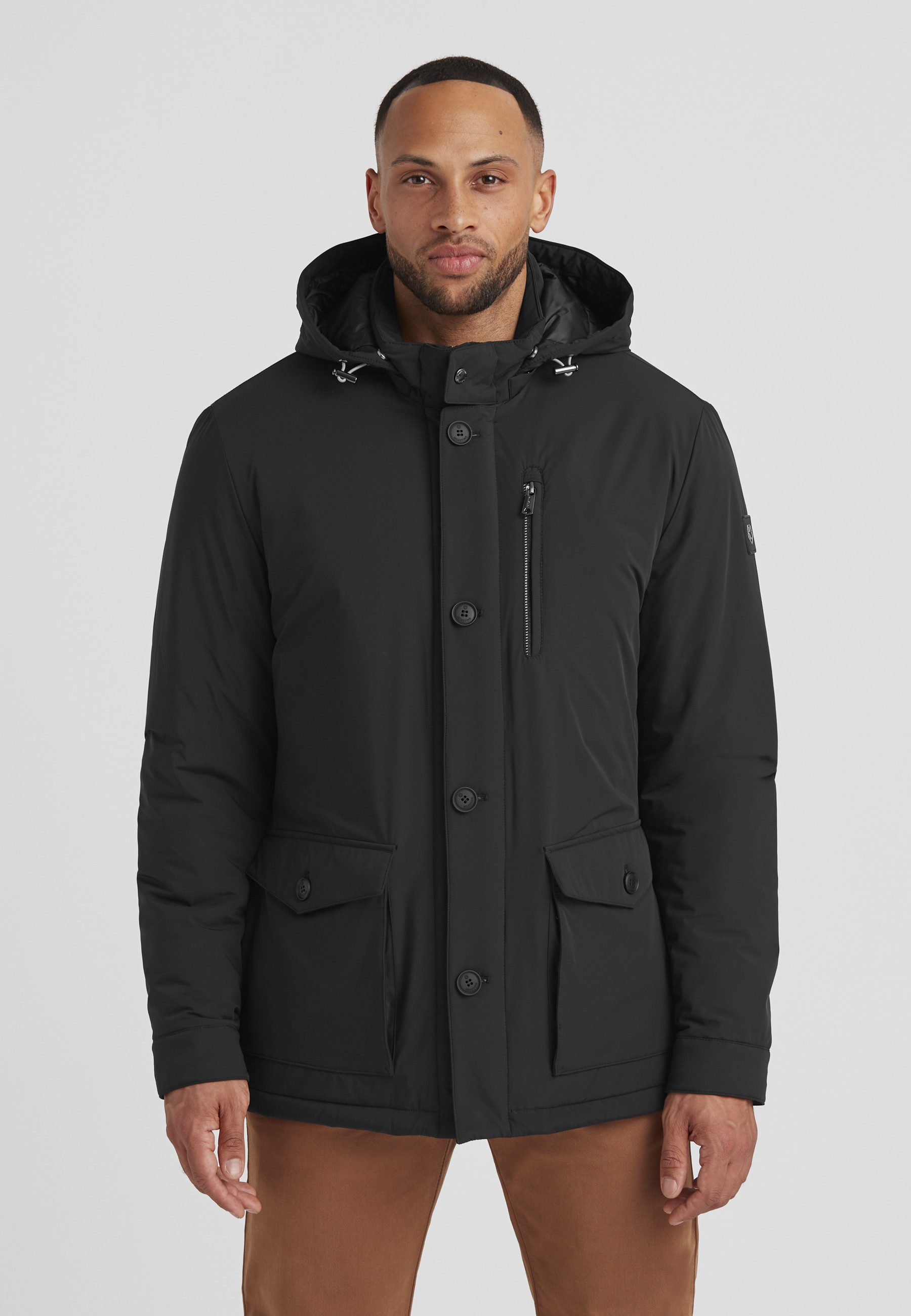 Milestone Parka MSHeathrow Herren Jacke Mantel kurz normale Passform