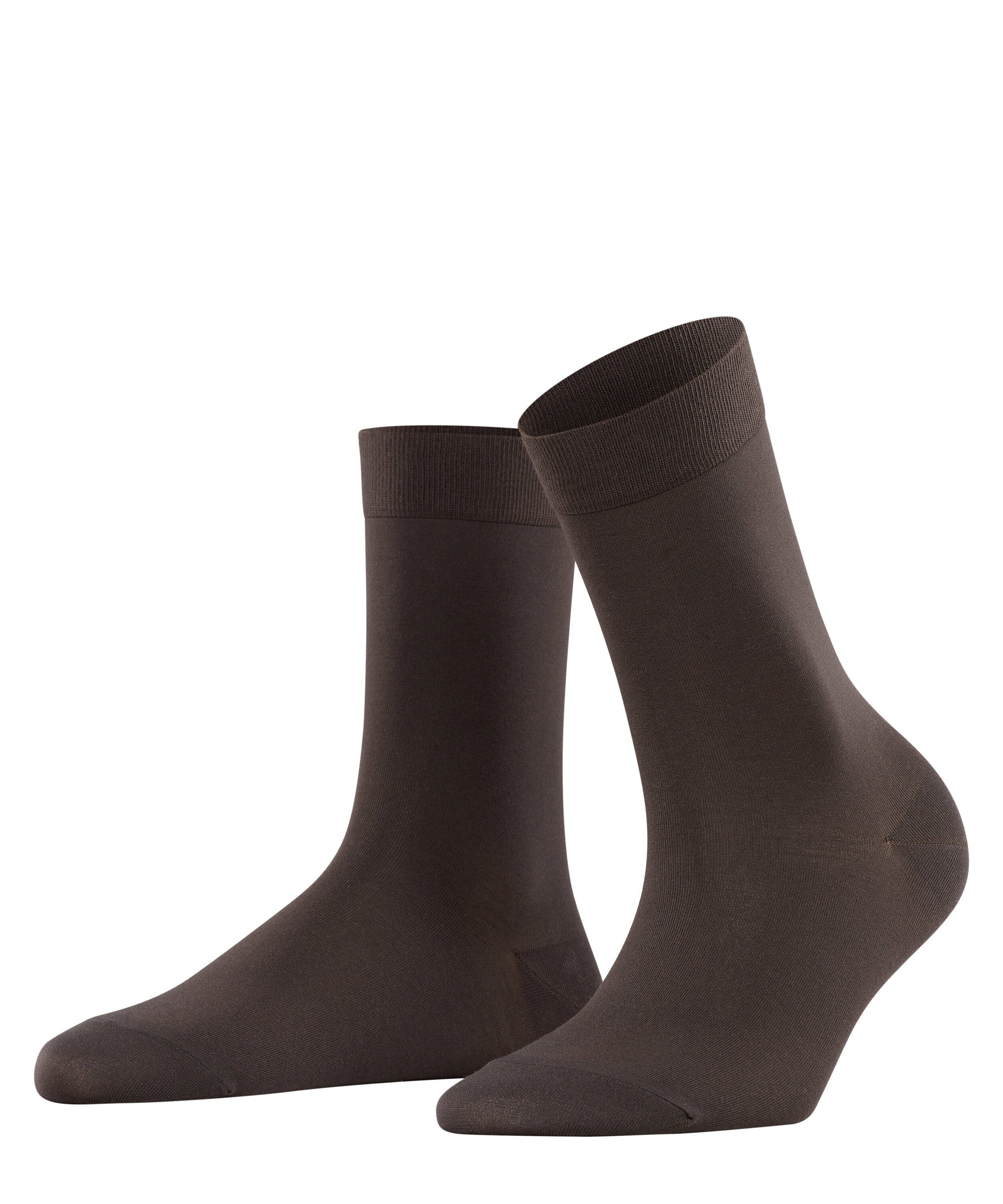 FALKE Socken Cotton Touch (1-Paar) dark brown (5239)
